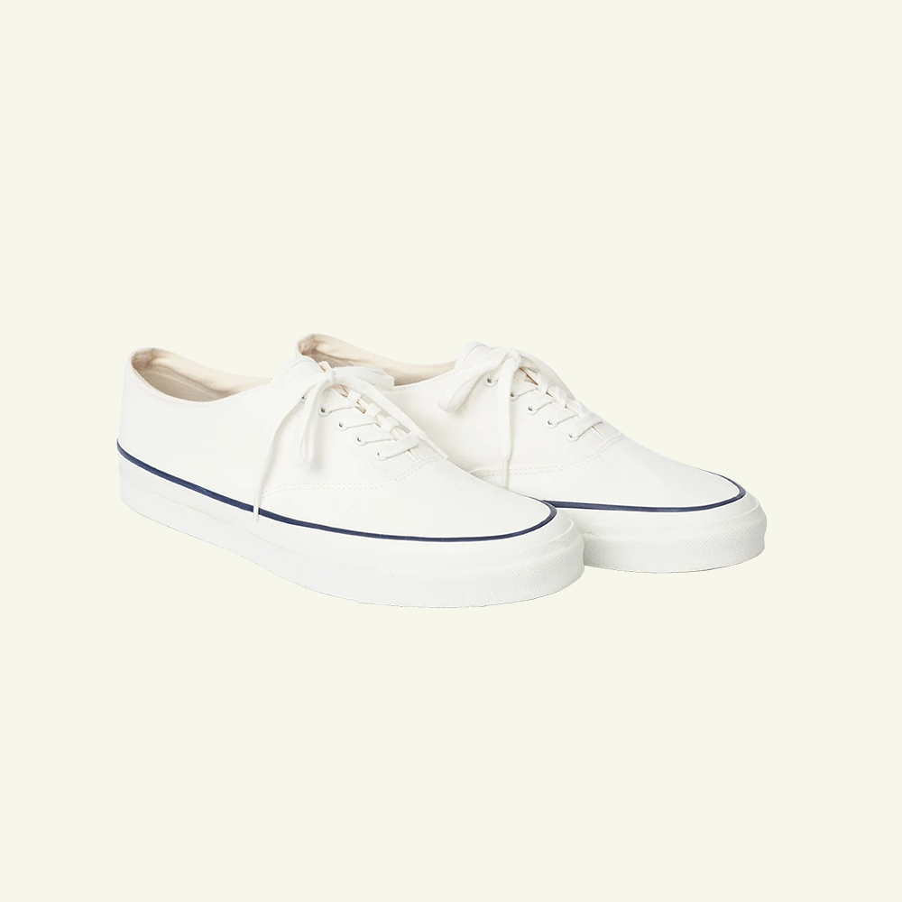 Canvas Sand Shoe - White