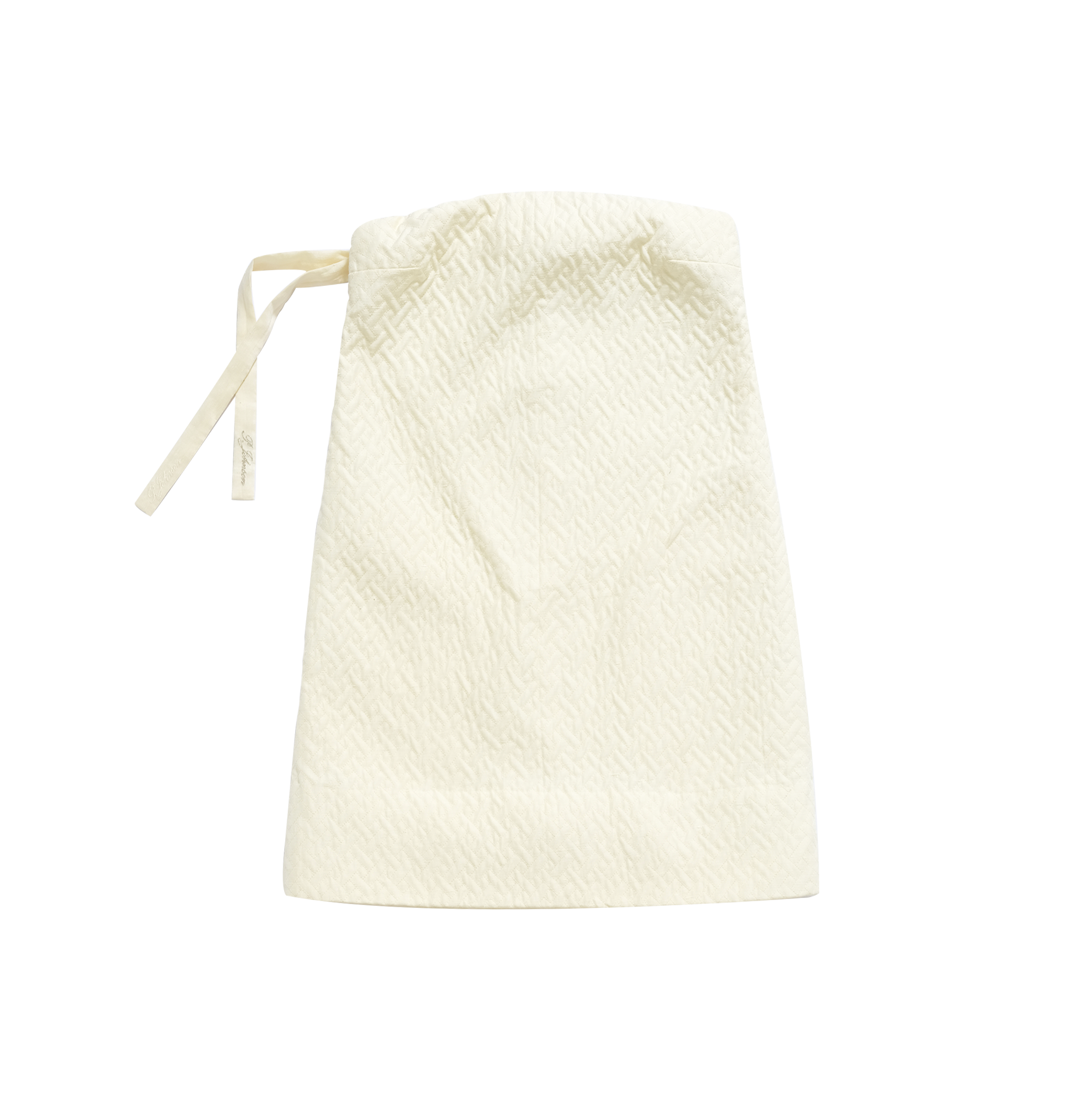 Sabine Strapless Quilted Dress - Antique White