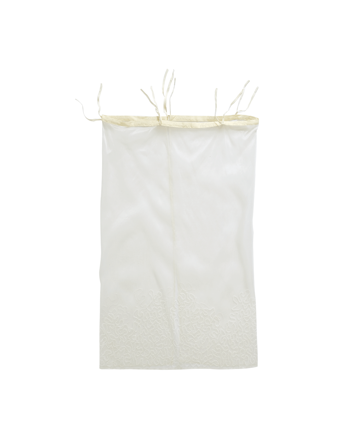 Sabine Strapless Quilted Dress - Antique White