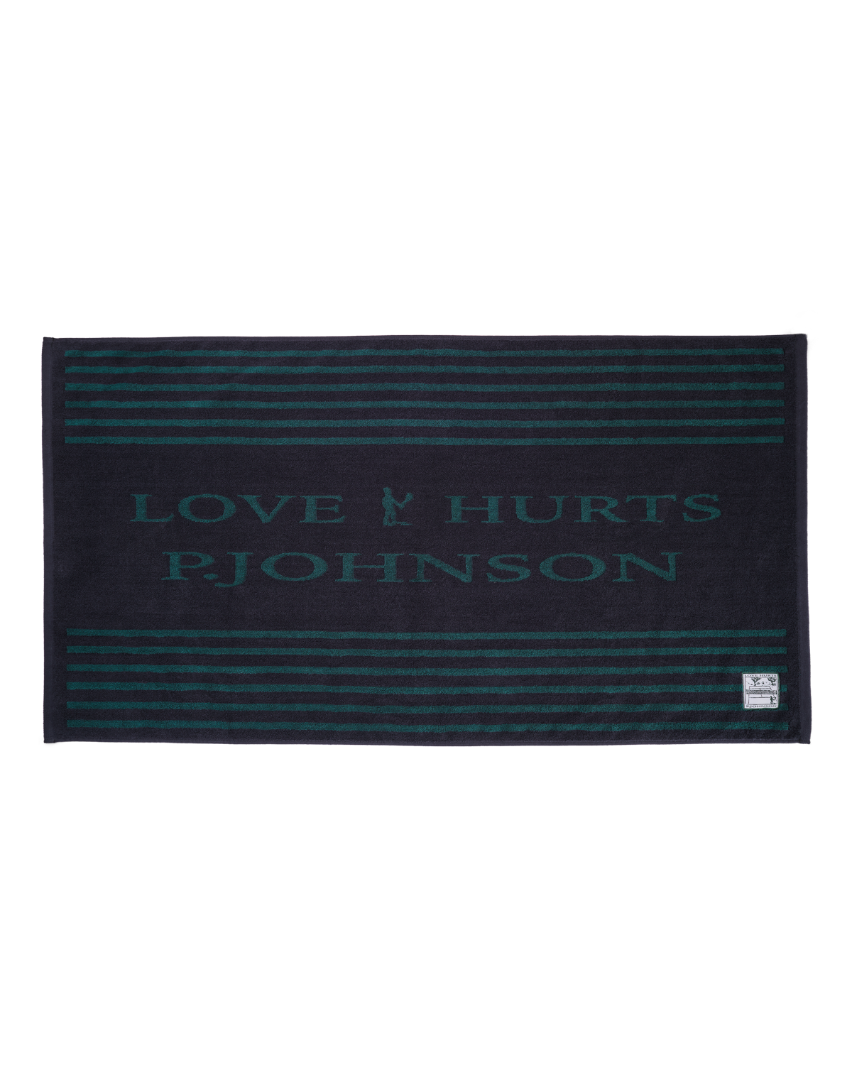 Love Hurts Towel - Navy