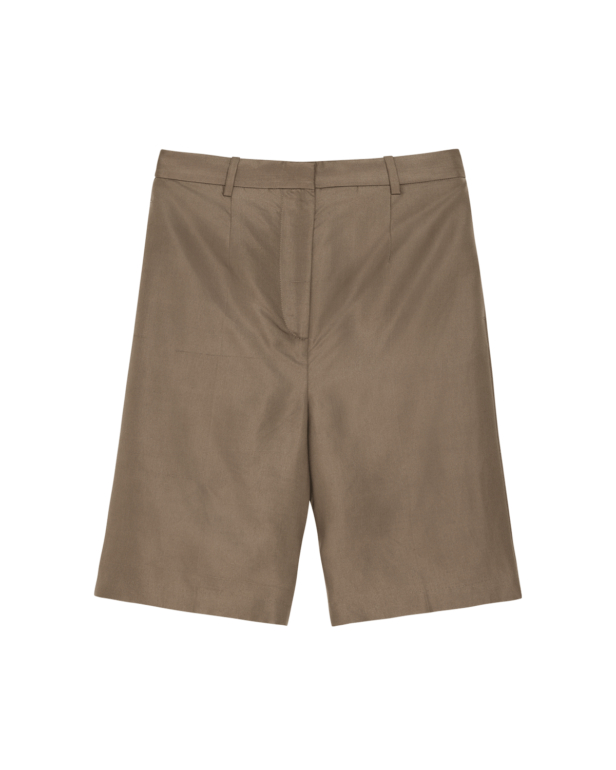 Maria Shorts - Taupe Dupioni