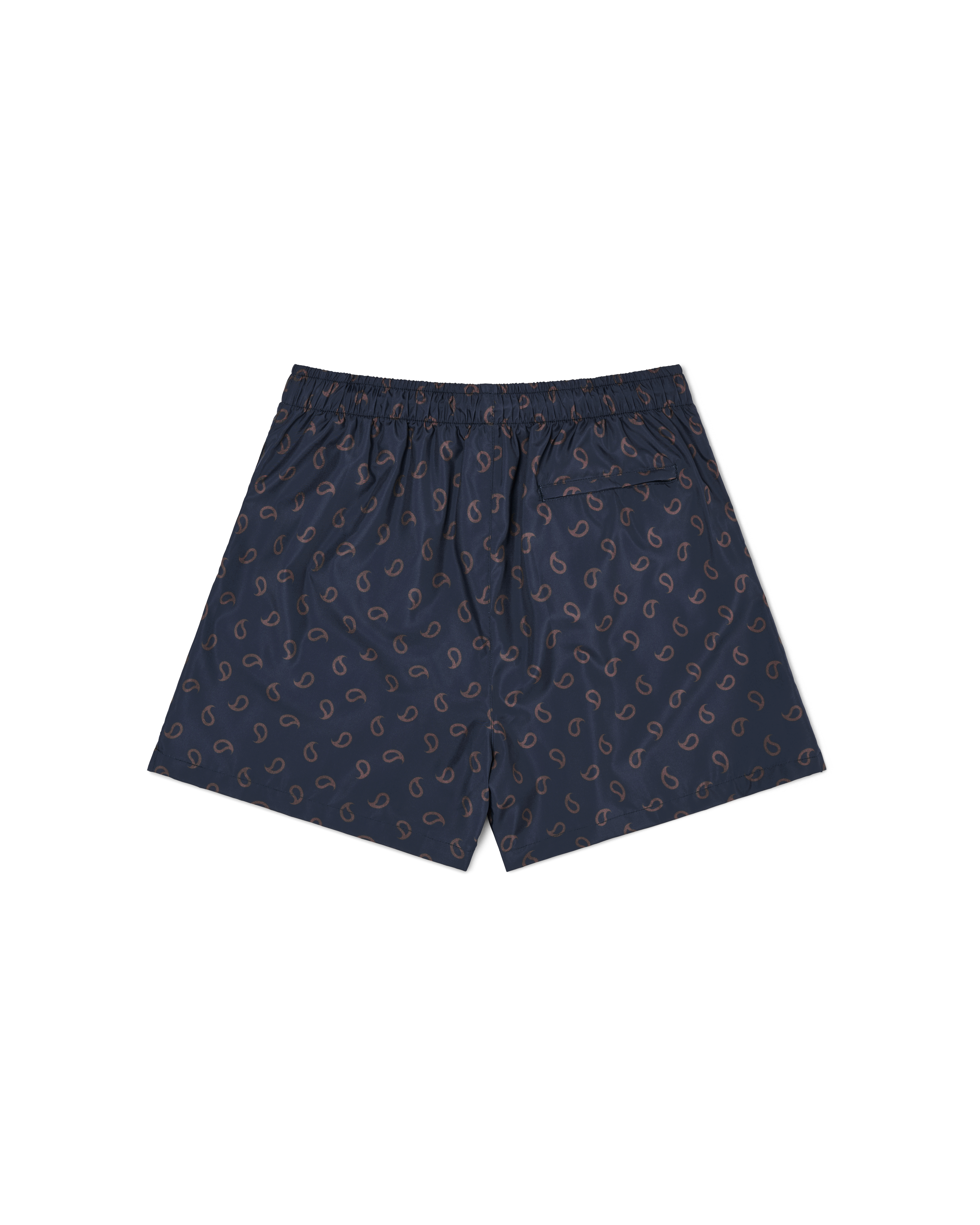 Paisley Swim Short - Navy