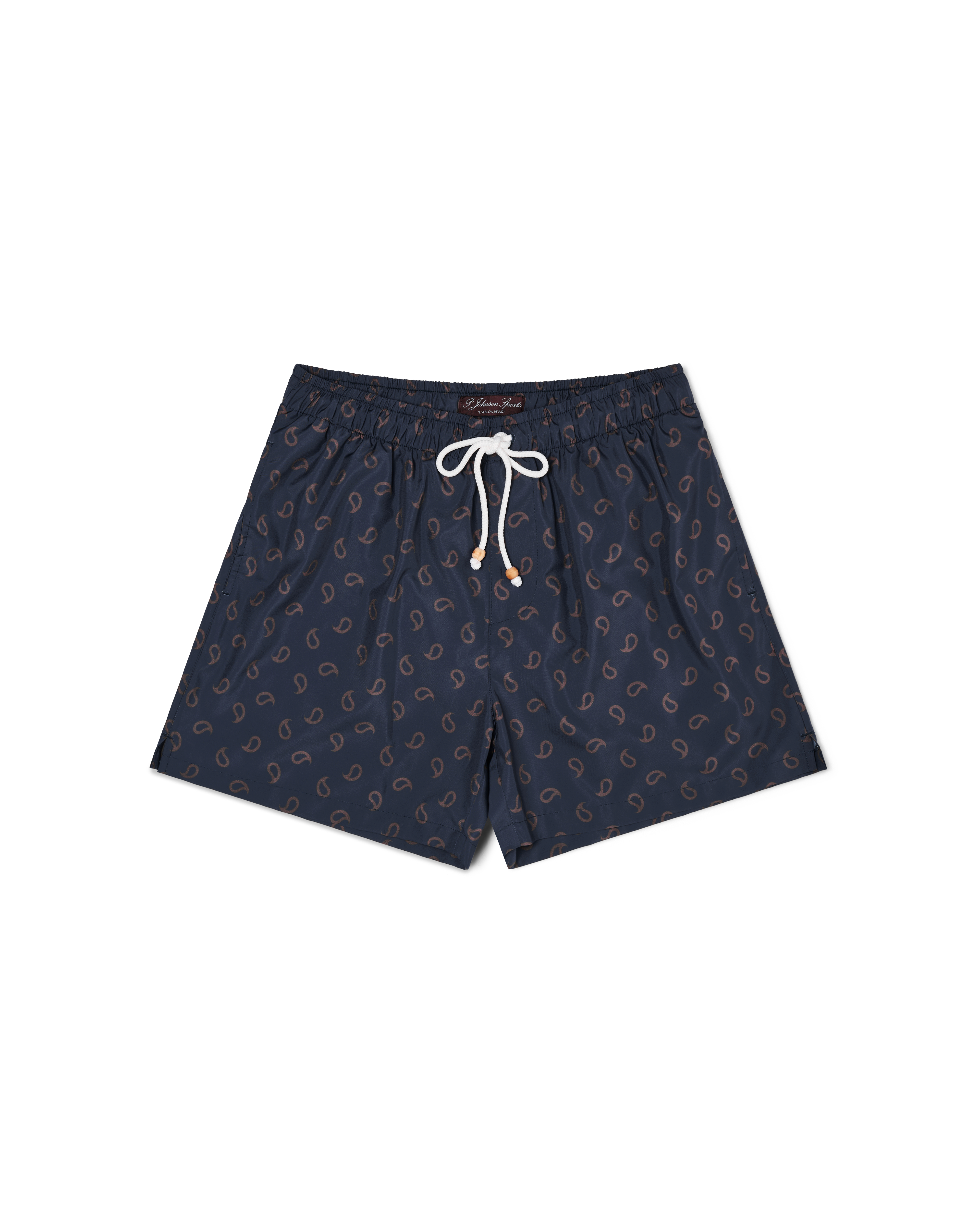 Paisley Swim Short - Navy