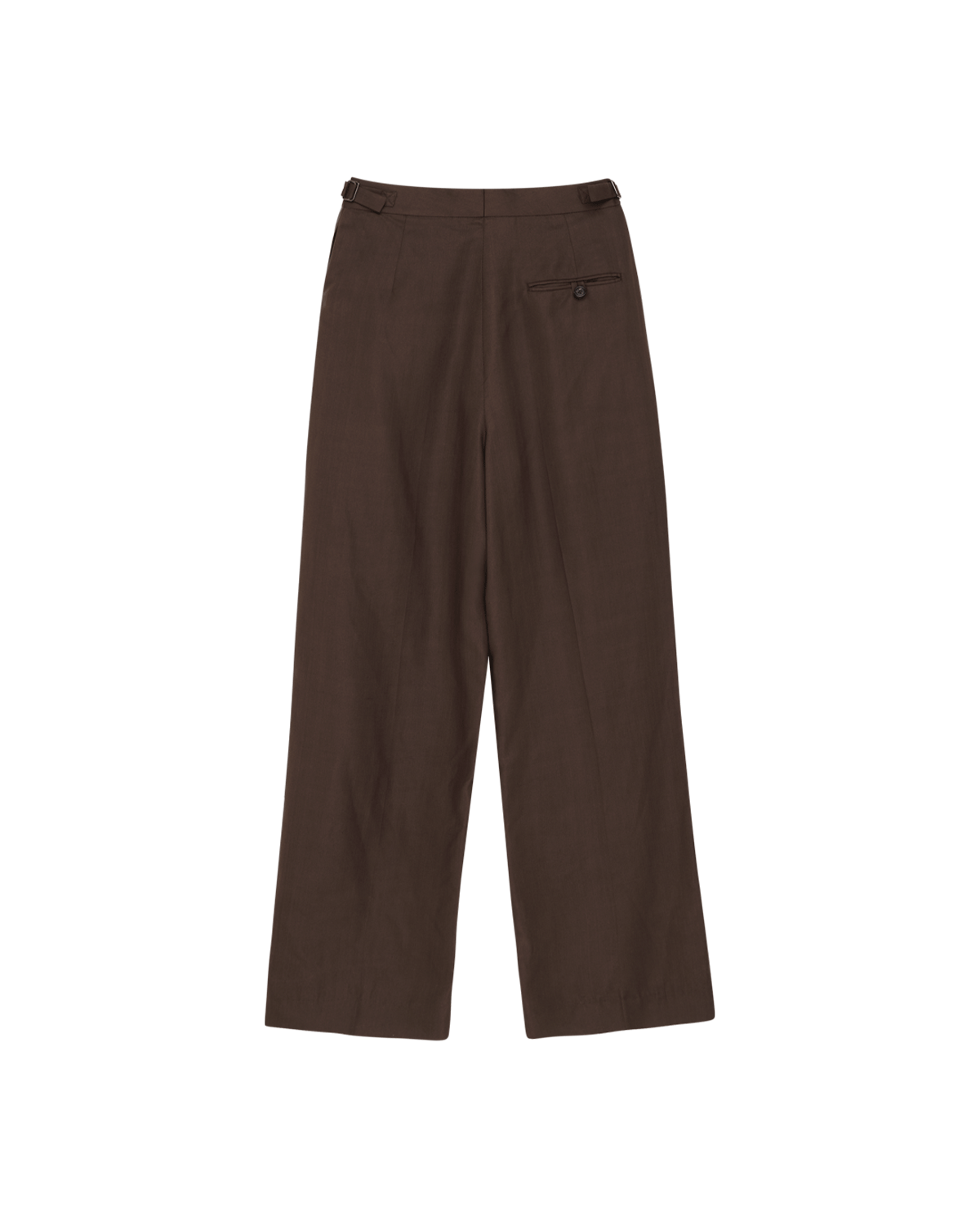 Perriand Trouser - Chocolate Dupioni