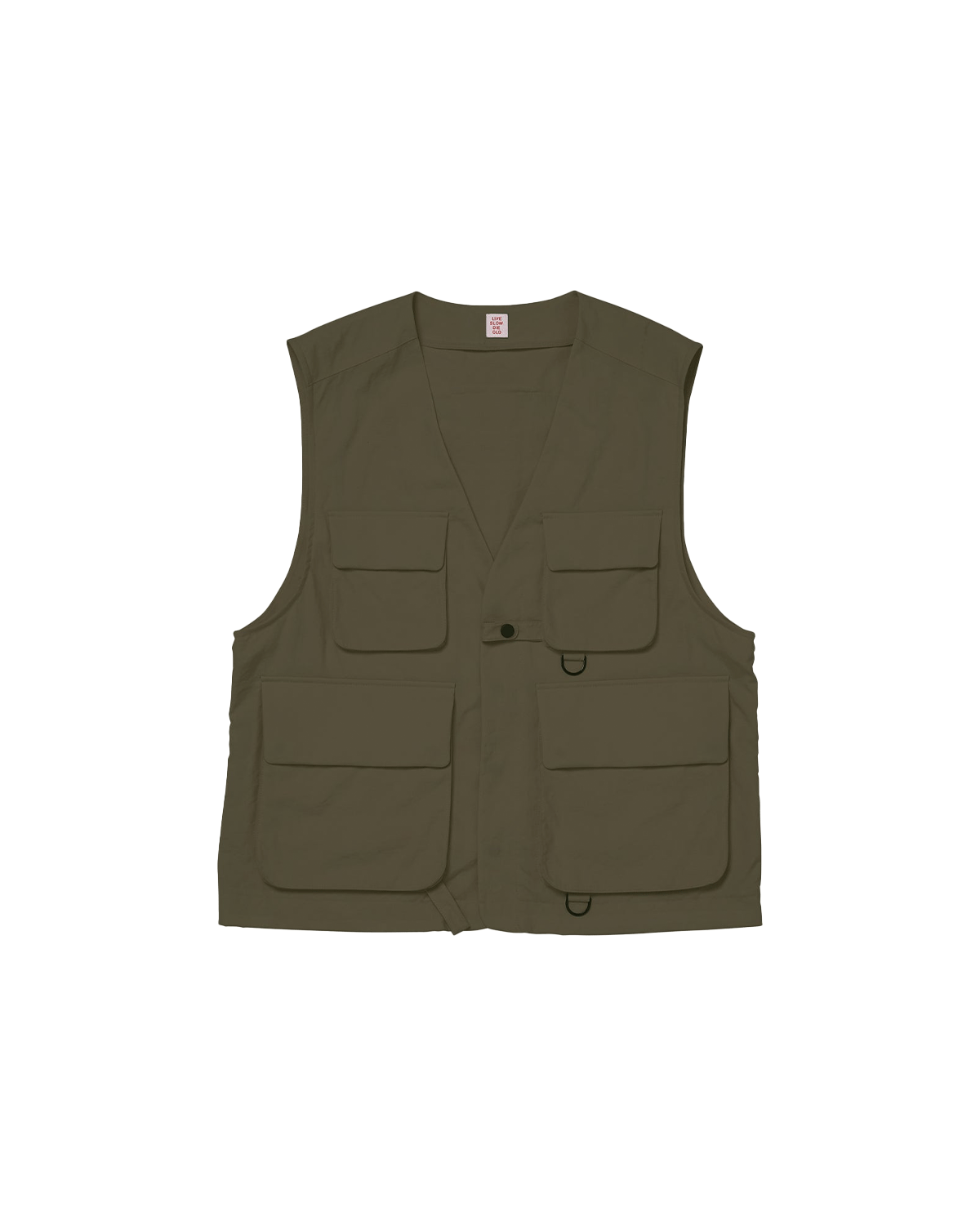 Ripstop Angler's Vest - Army Green
