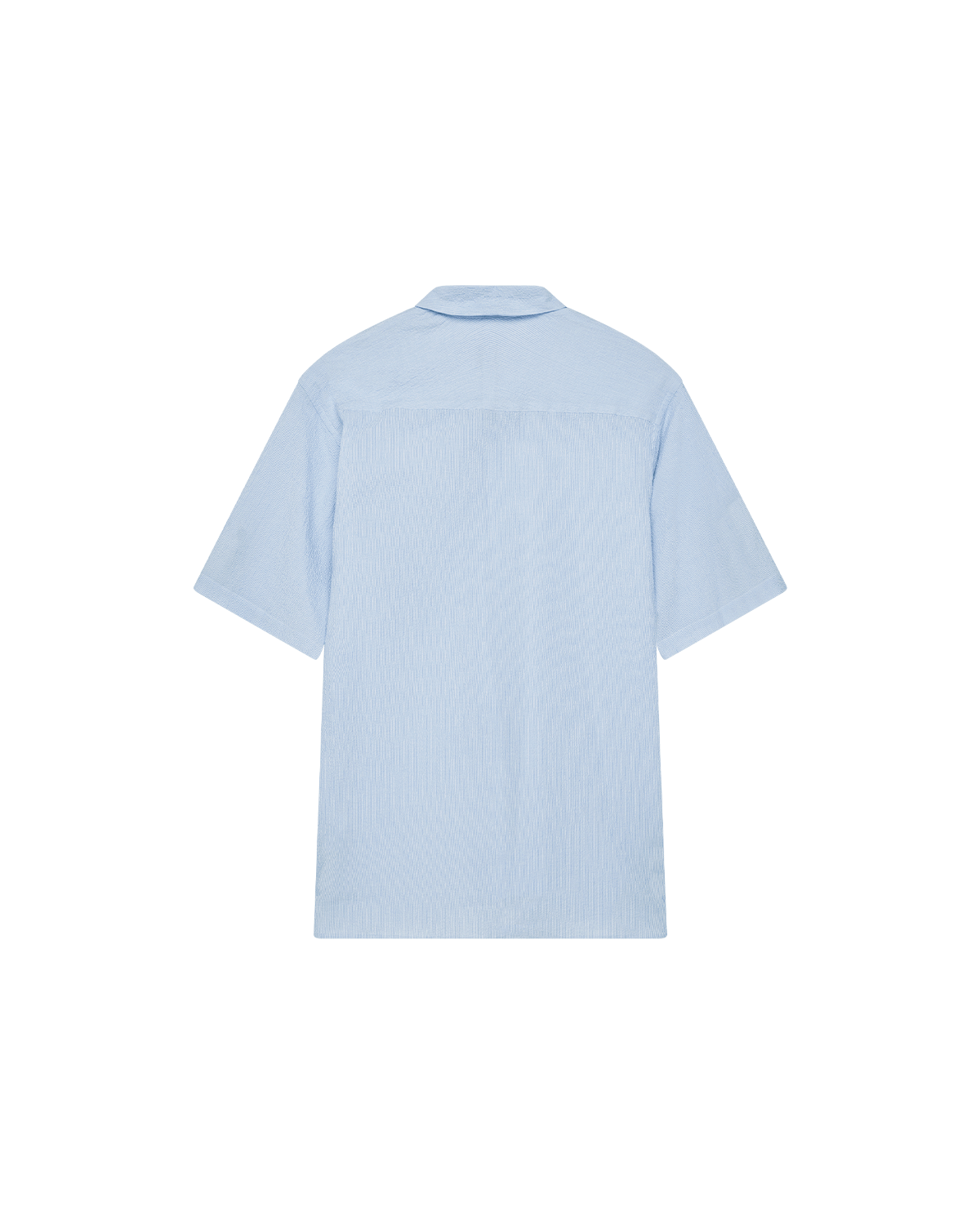 Resort Shirt I - Blue Stripe Fine Seersucker
