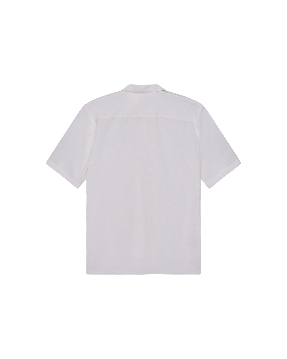 Resort Shirt I - White Fine Seersucker