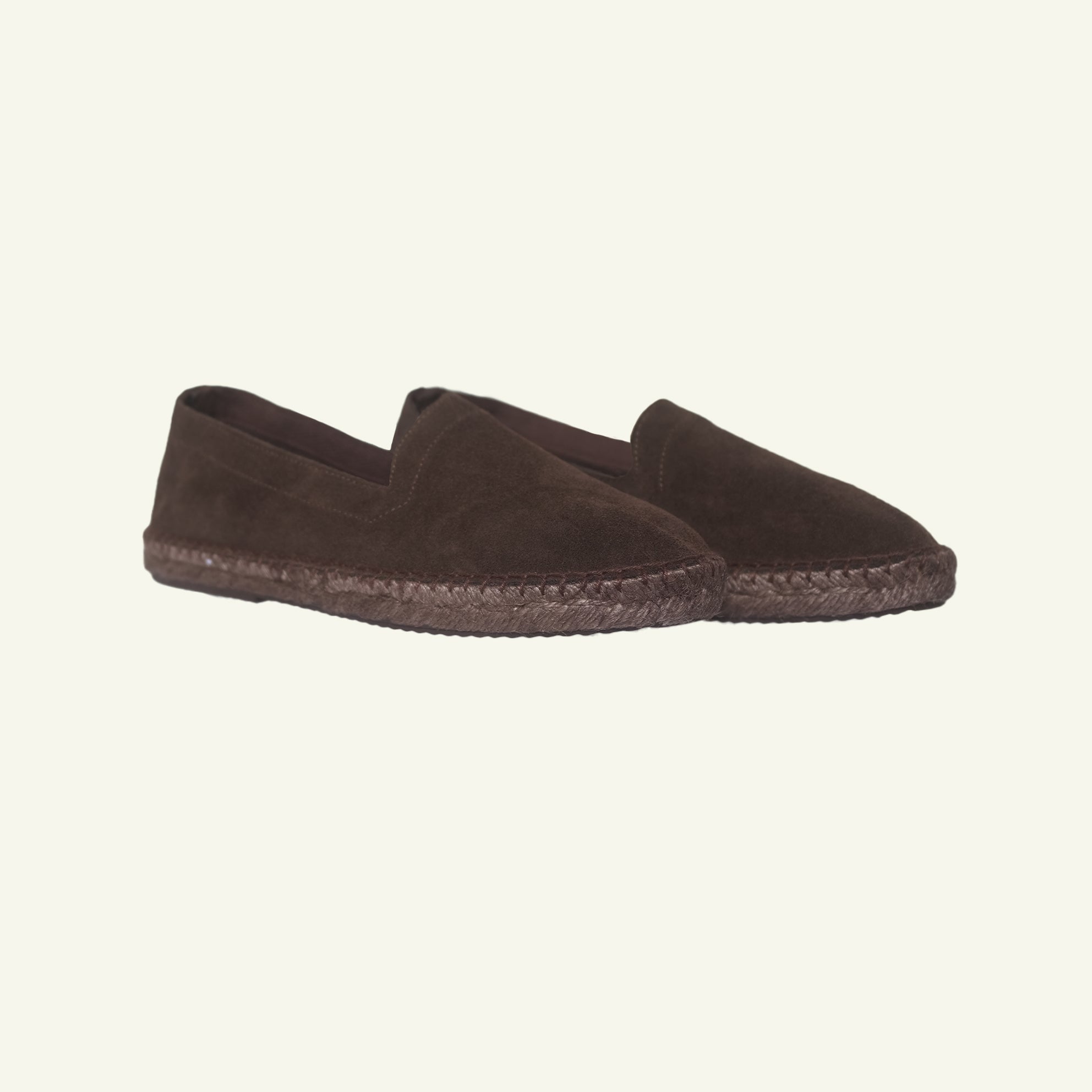 Suede Tonal Espadrille - Espresso