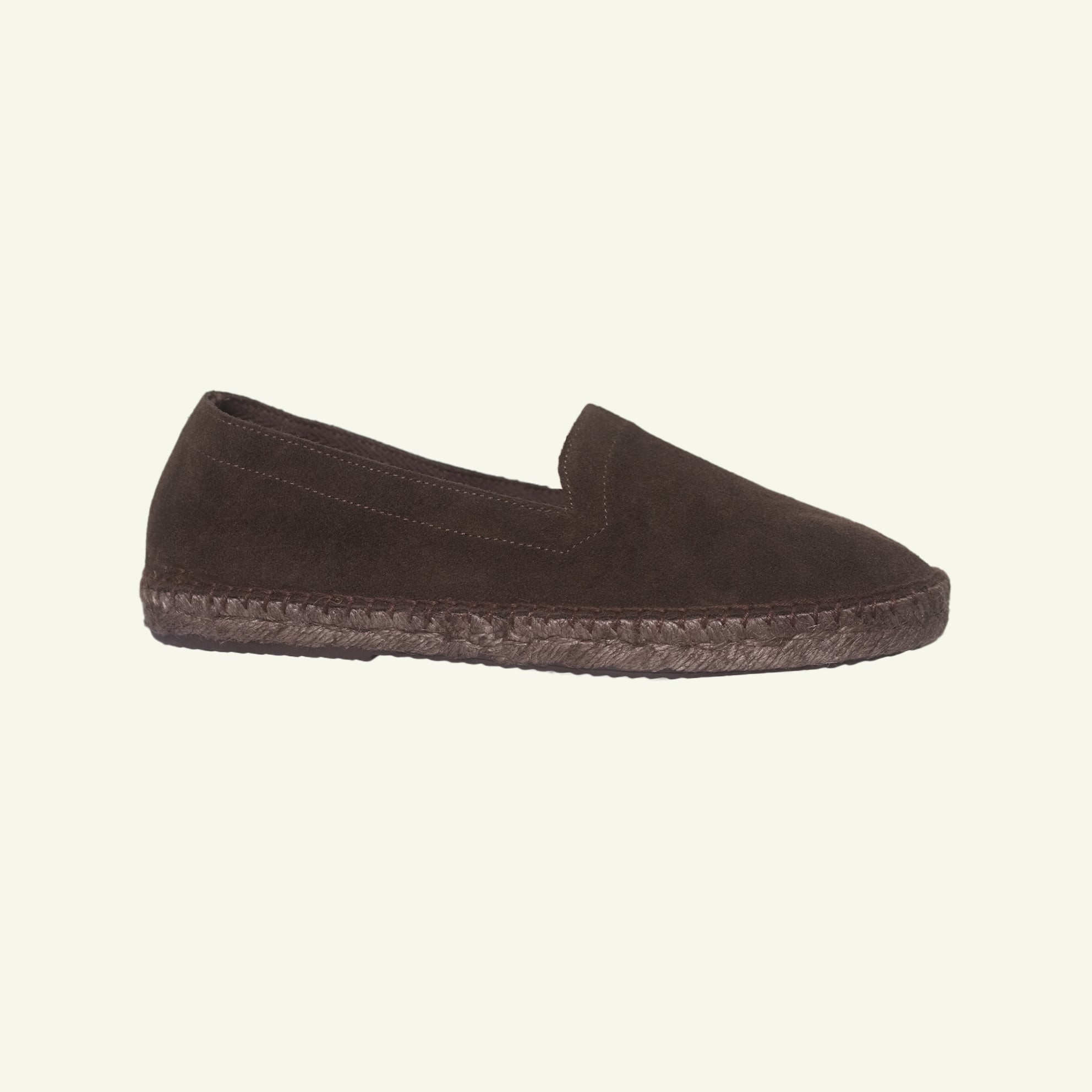 Suede Tonal Espadrille - Espresso