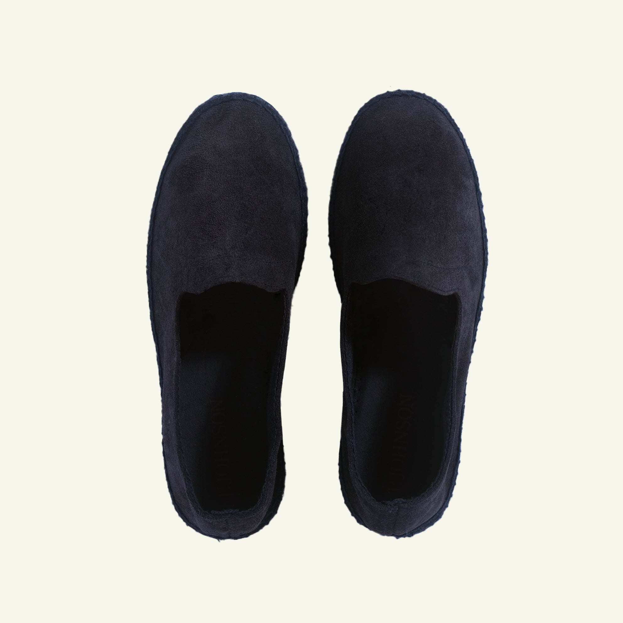 Suede Tonal Espadrille - Navy
