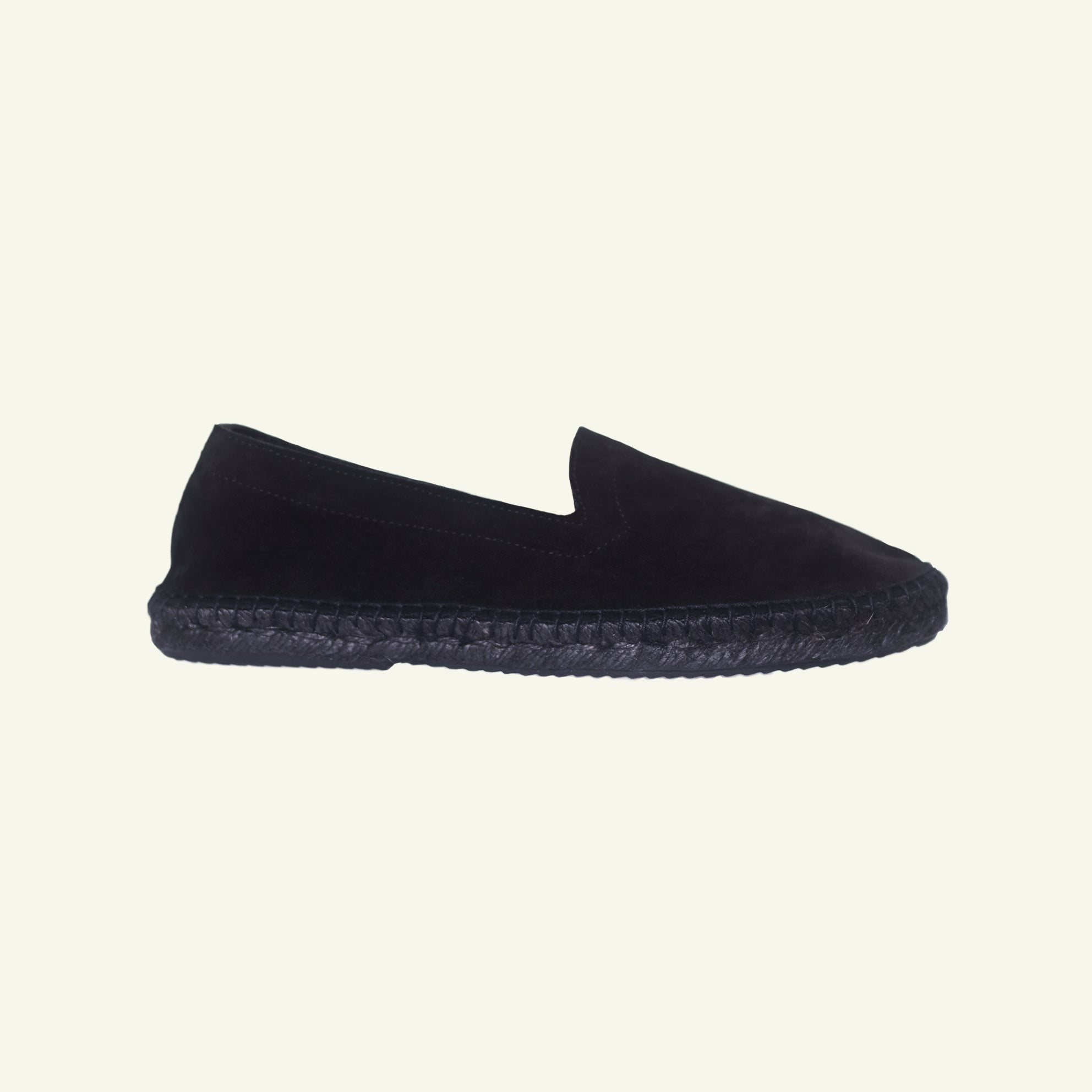 Suede Tonal Espadrille - Navy