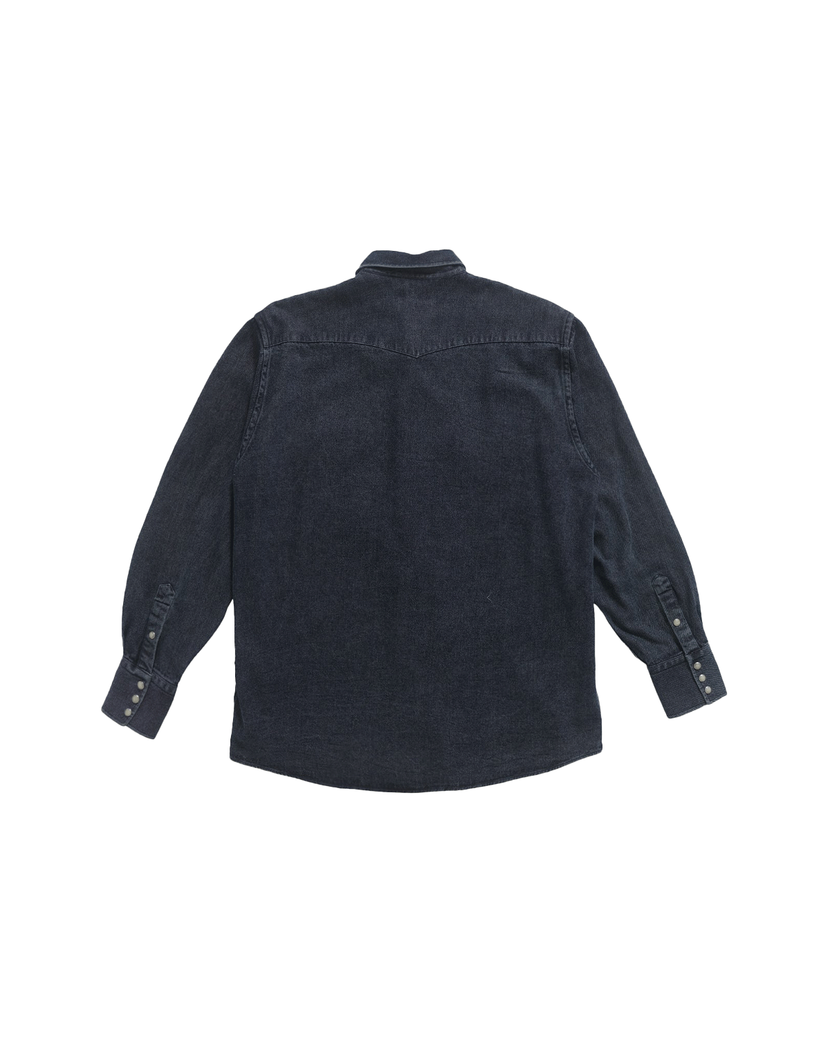 Western Shirt - Black Denim