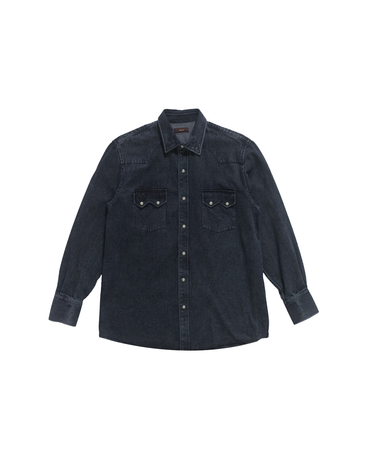 Western Shirt - Black Denim