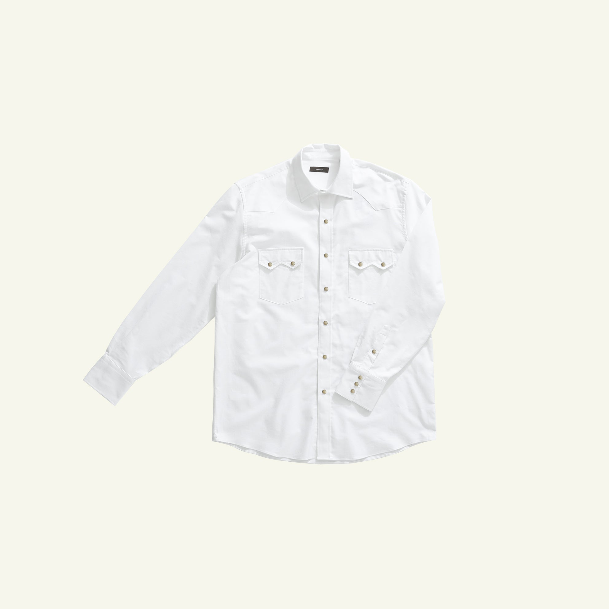Western Shirt - White Oxford