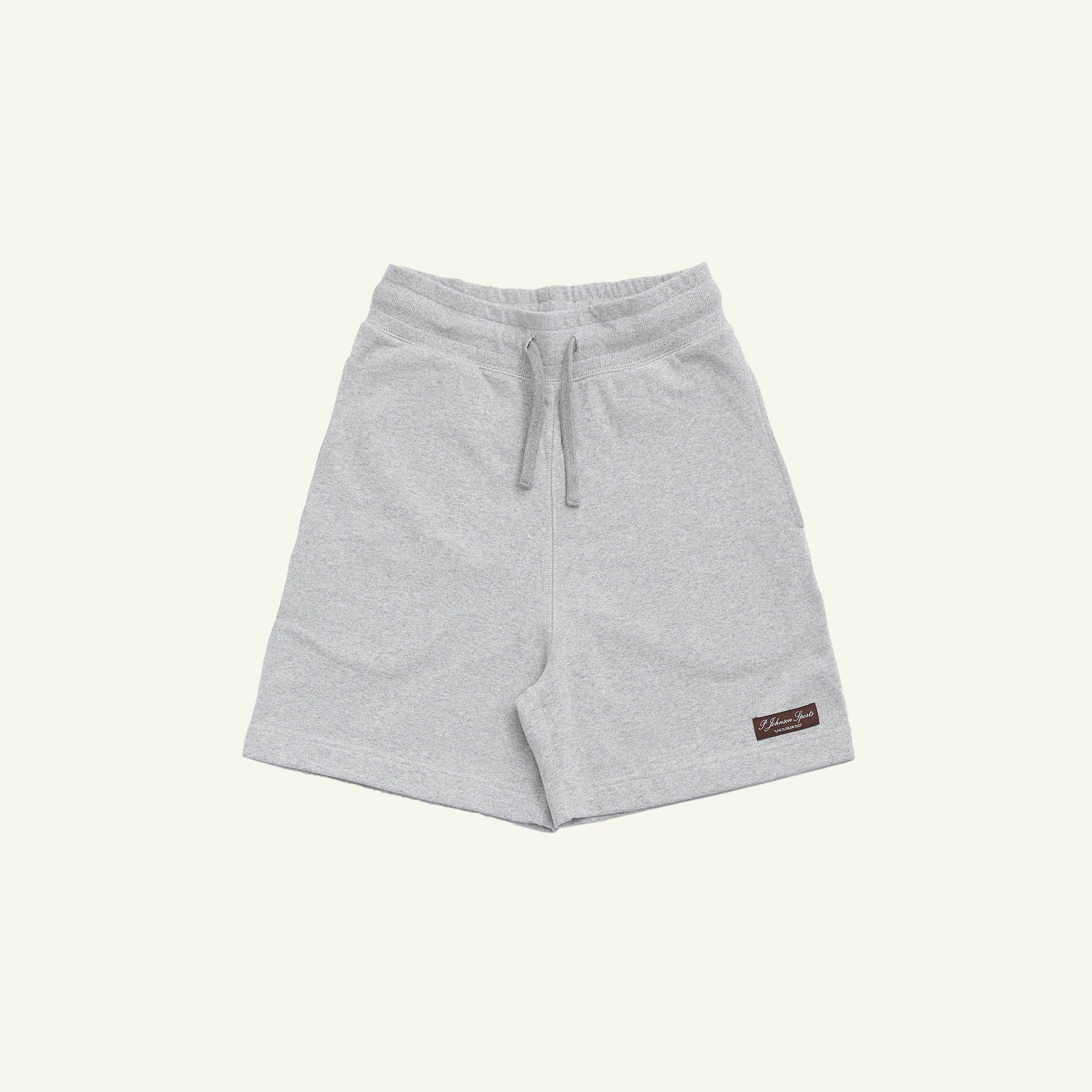 Grey Organic Cotton Track Shorts