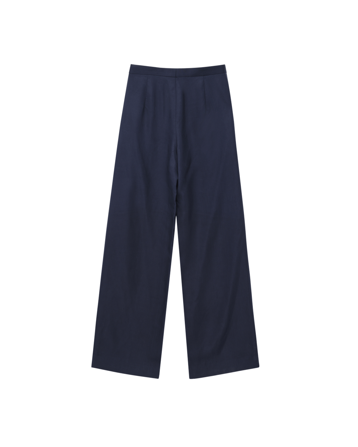 Sofia Trouser - Navy Dupioni