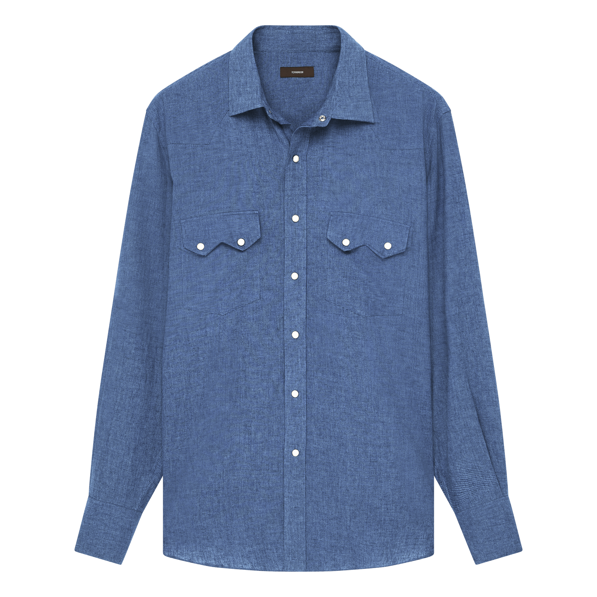 Western Shirt - Linen Check