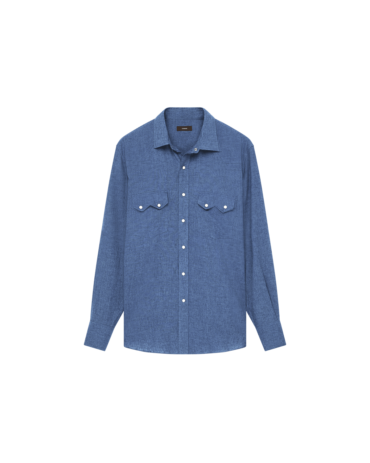 Western Shirt - Linen Check