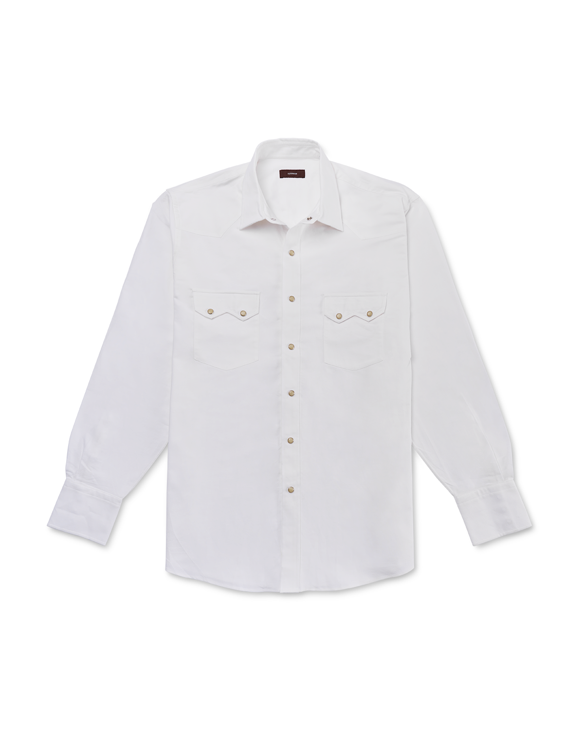 Western Shirt - White Oxford