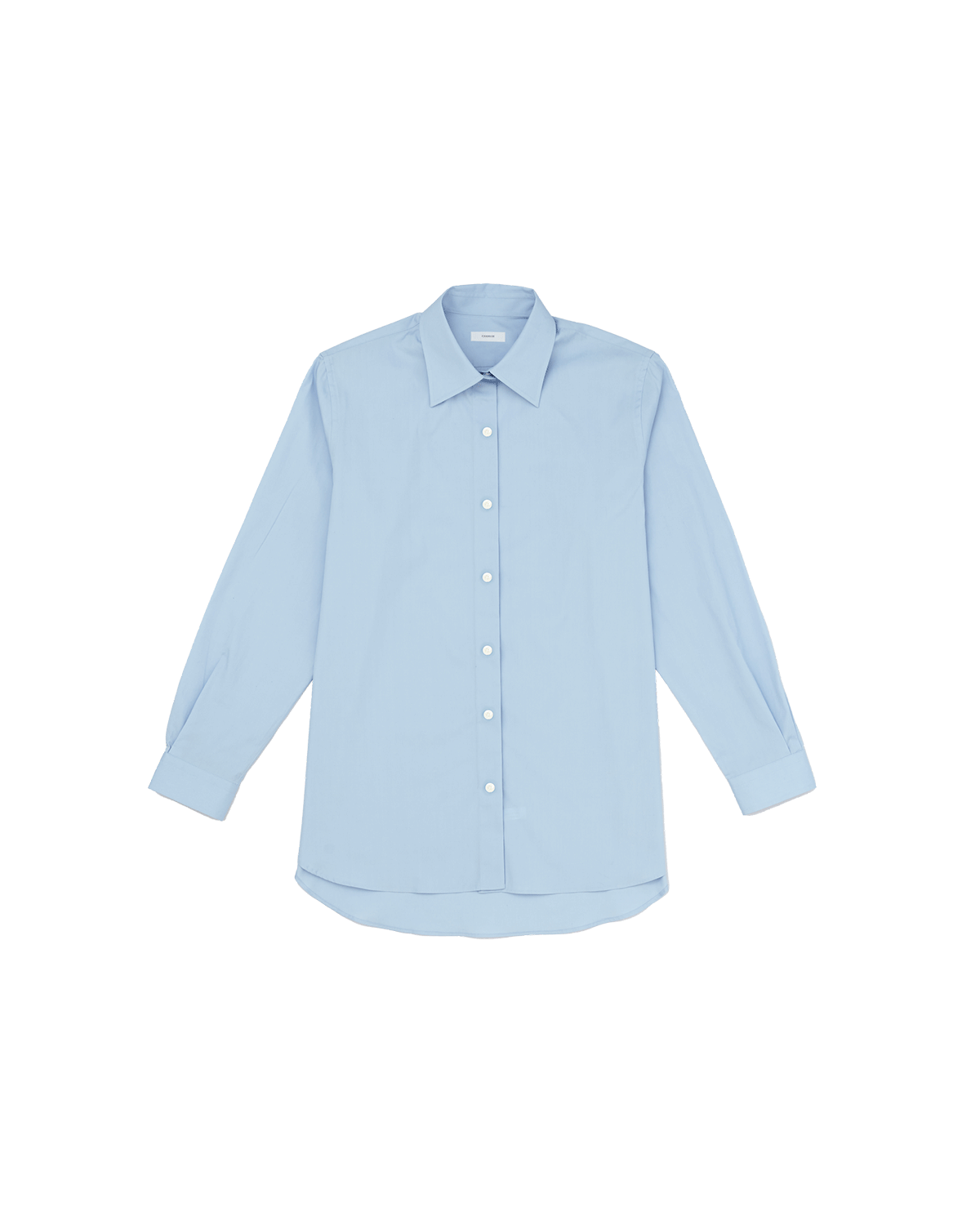 Classic Shirt - Mid Blue Poplin