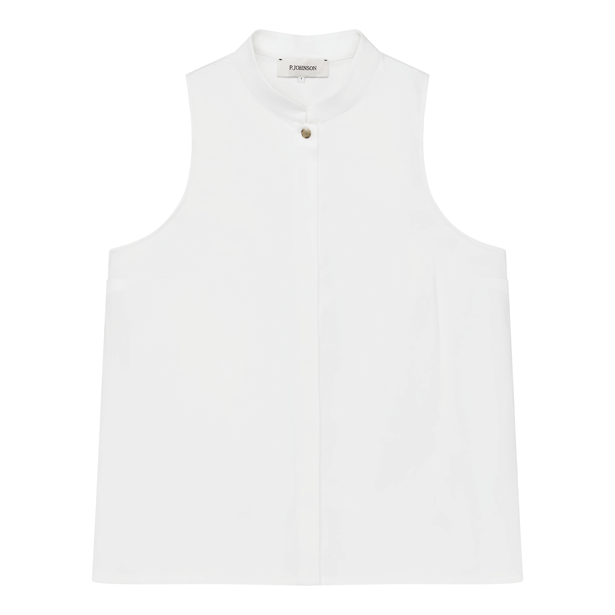 Christy Top - White Rib