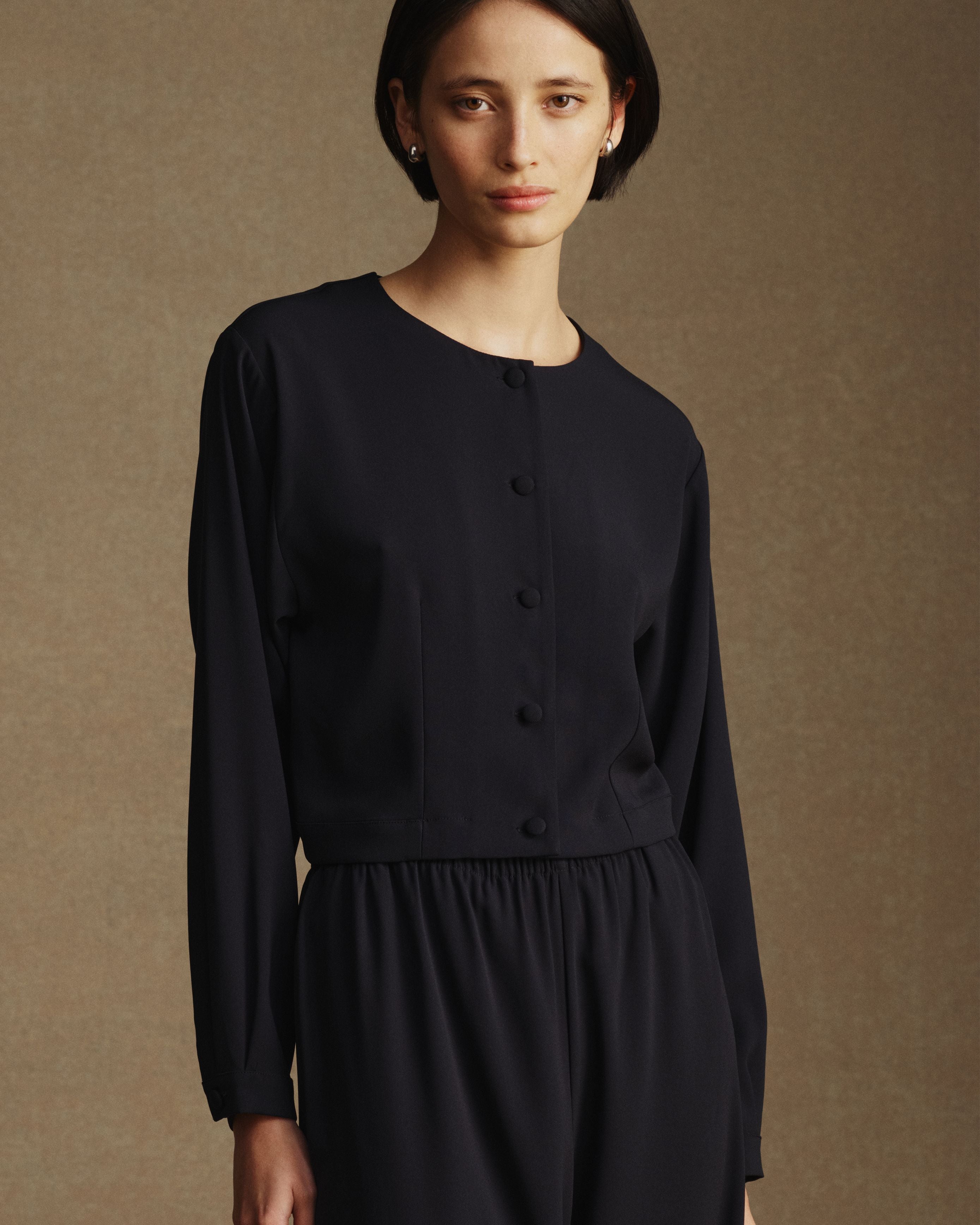 Florence Blouse - Navy