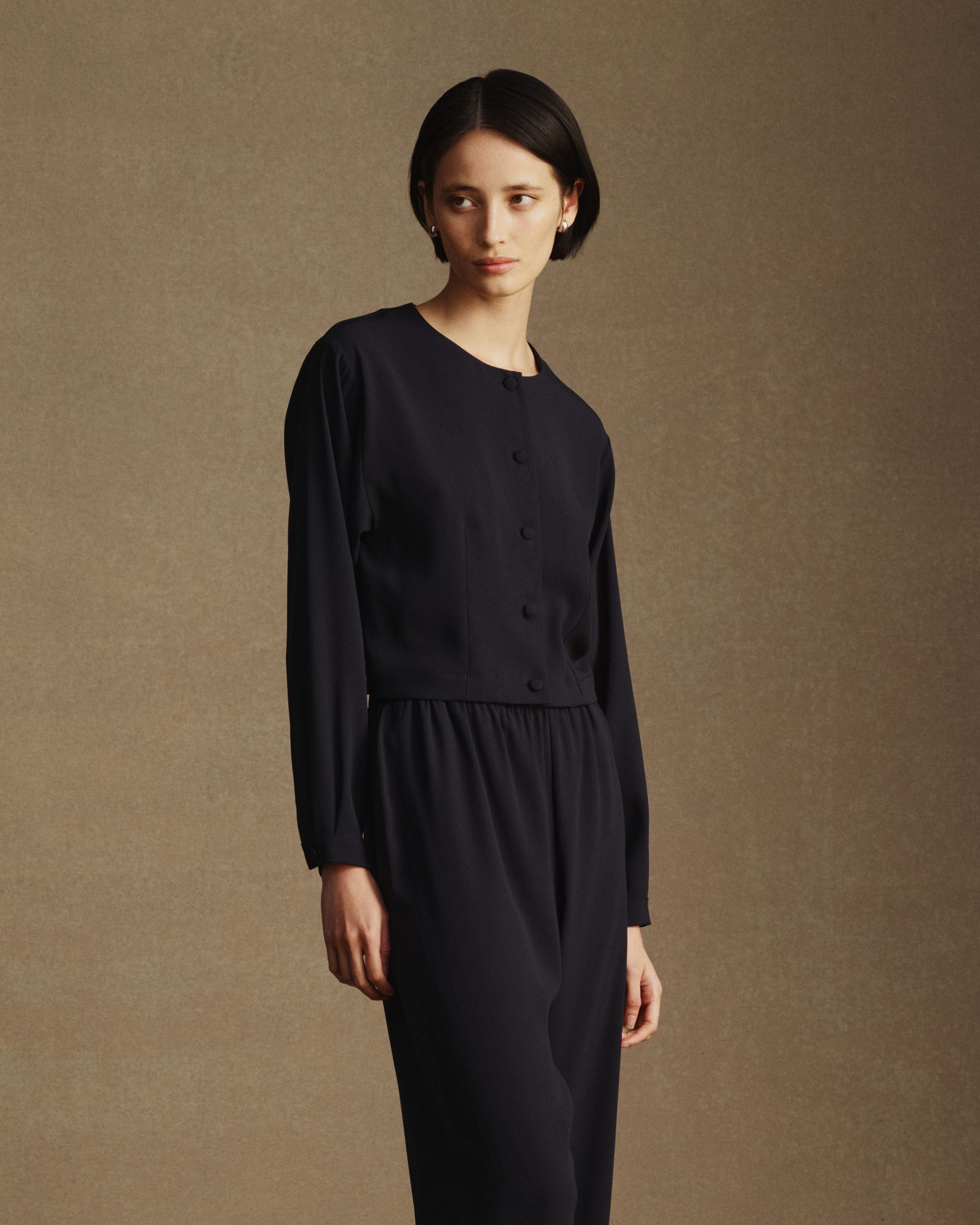 Florence Blouse - Navy