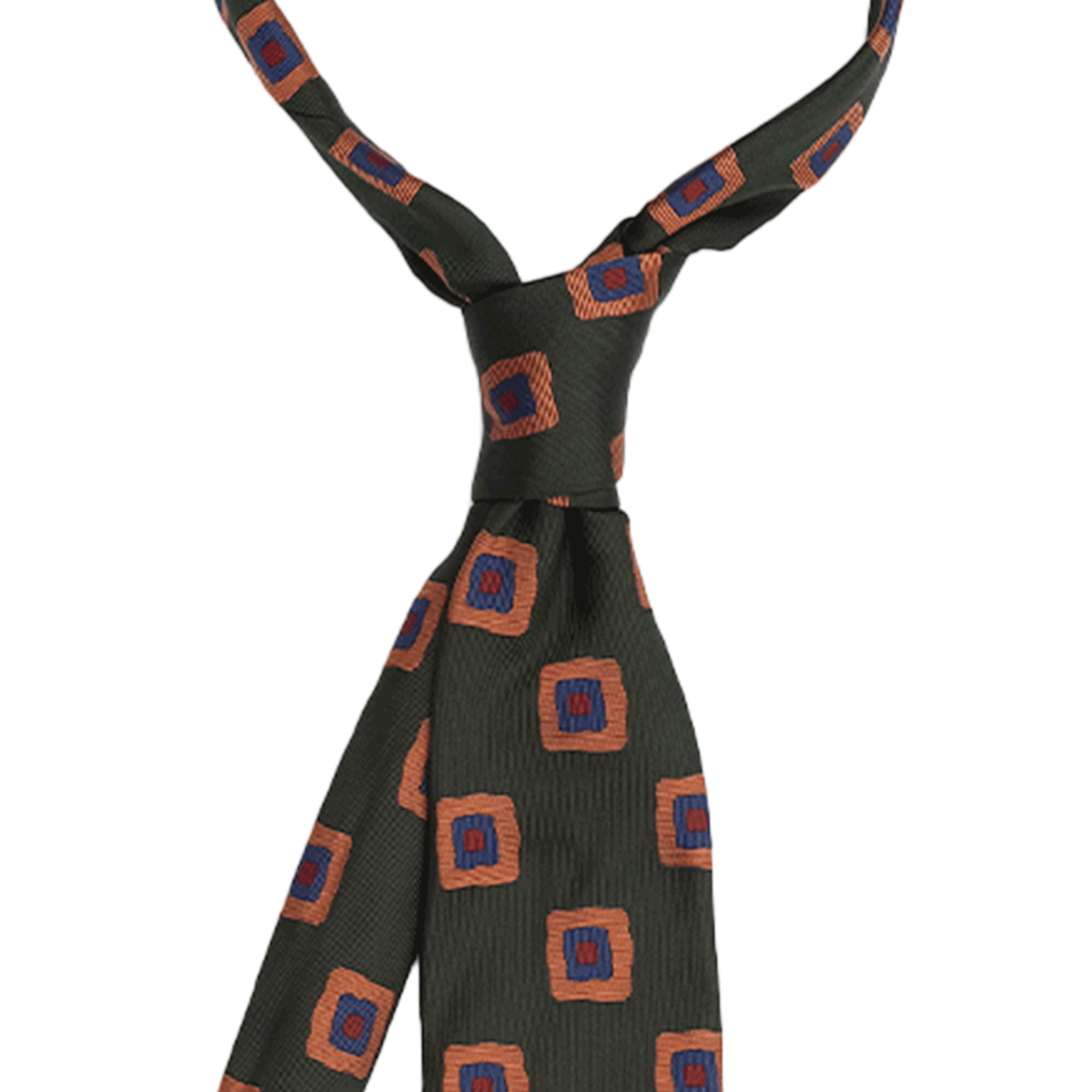Forest Brogno Jacquard Tie