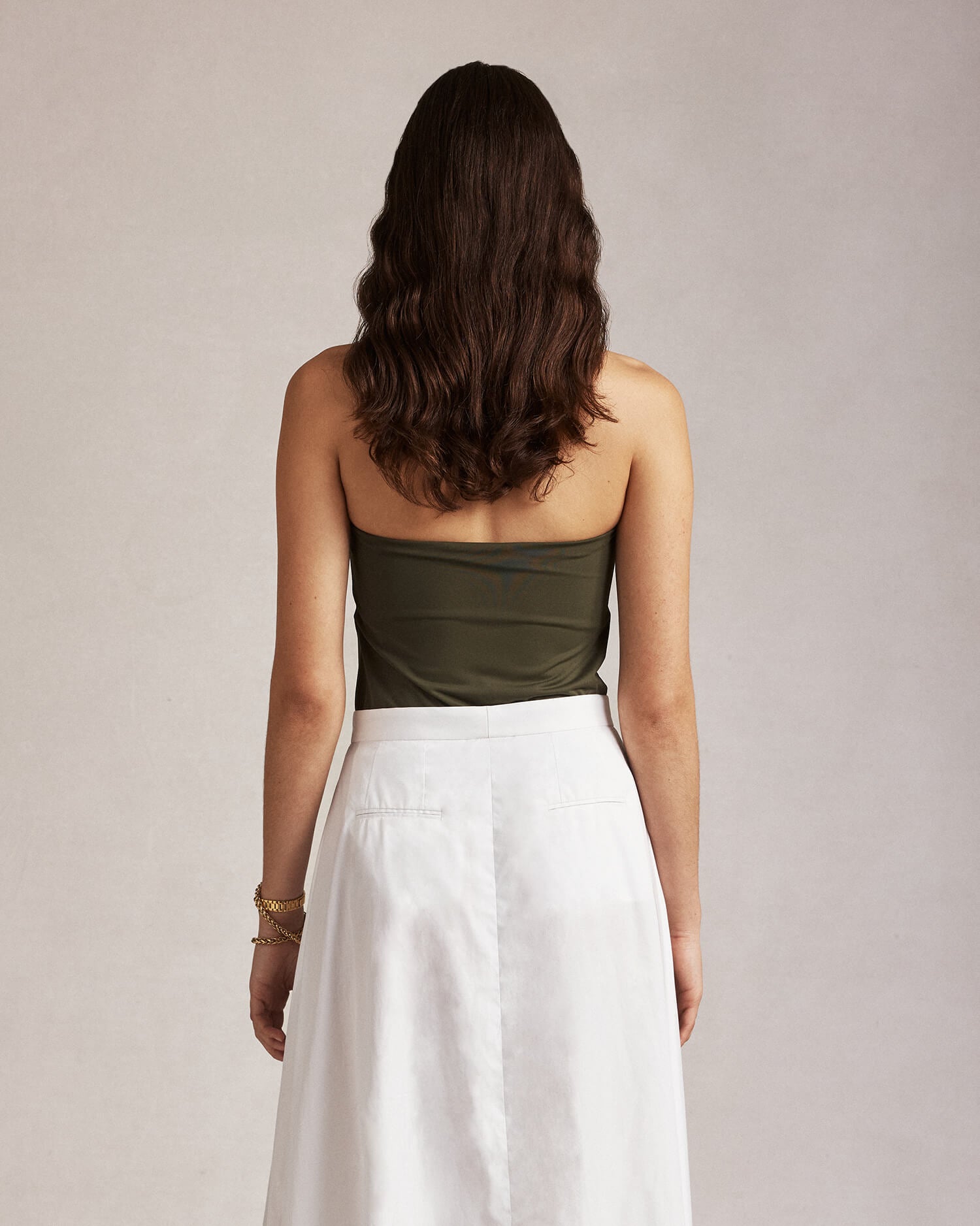 Sara Halter Top - Olive