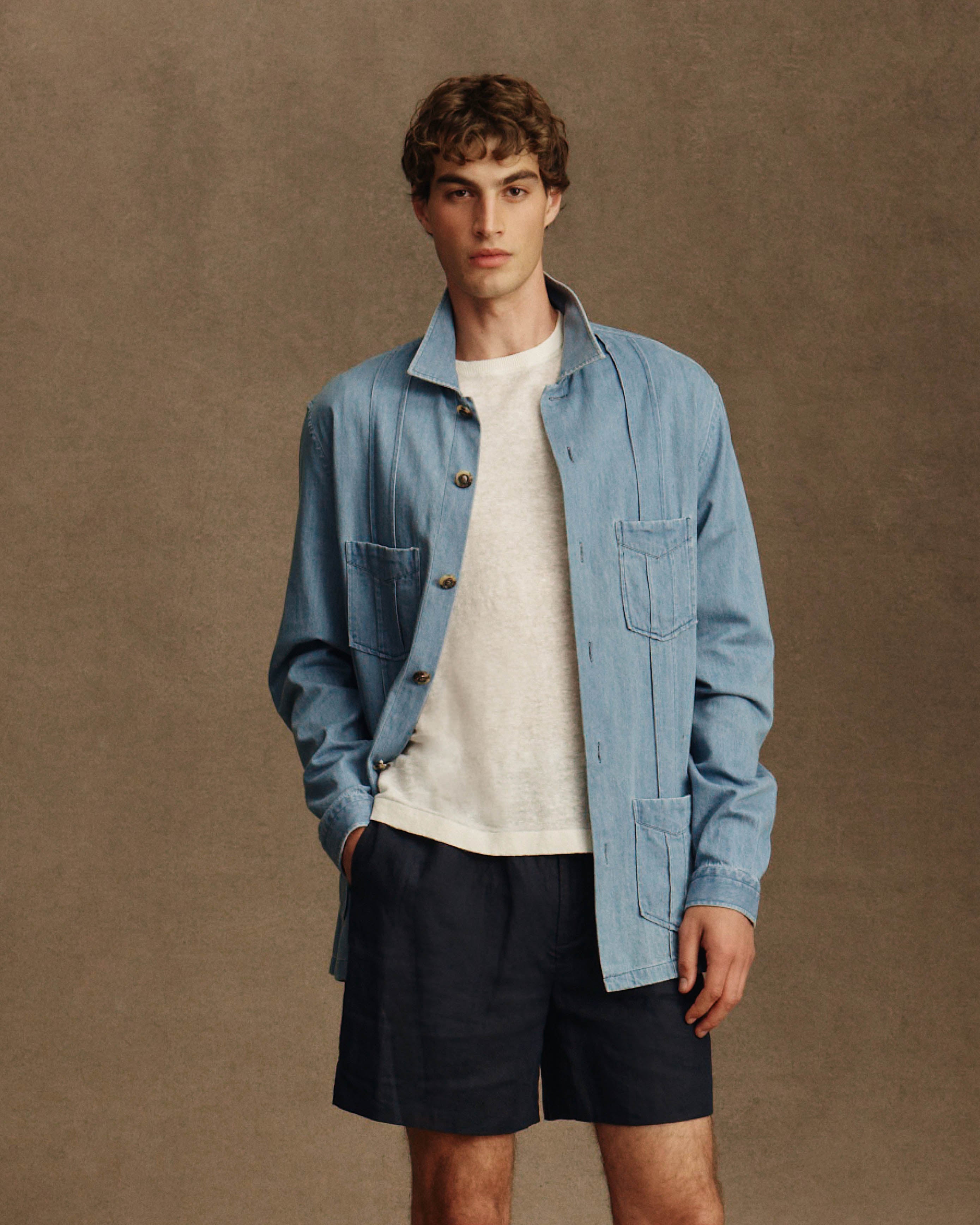 Havana Shirt - Light Denim