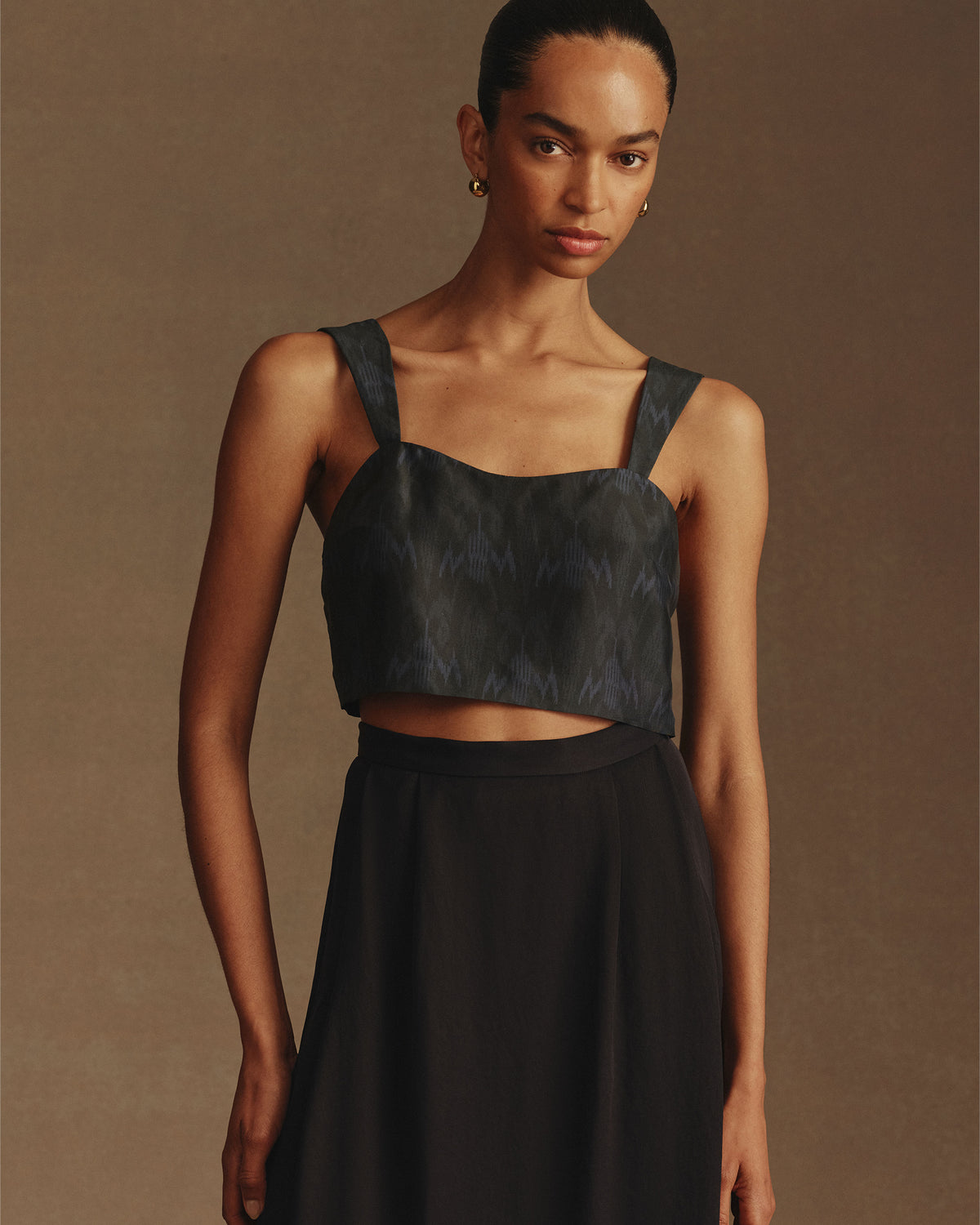 Helena Straight Skirt - Black