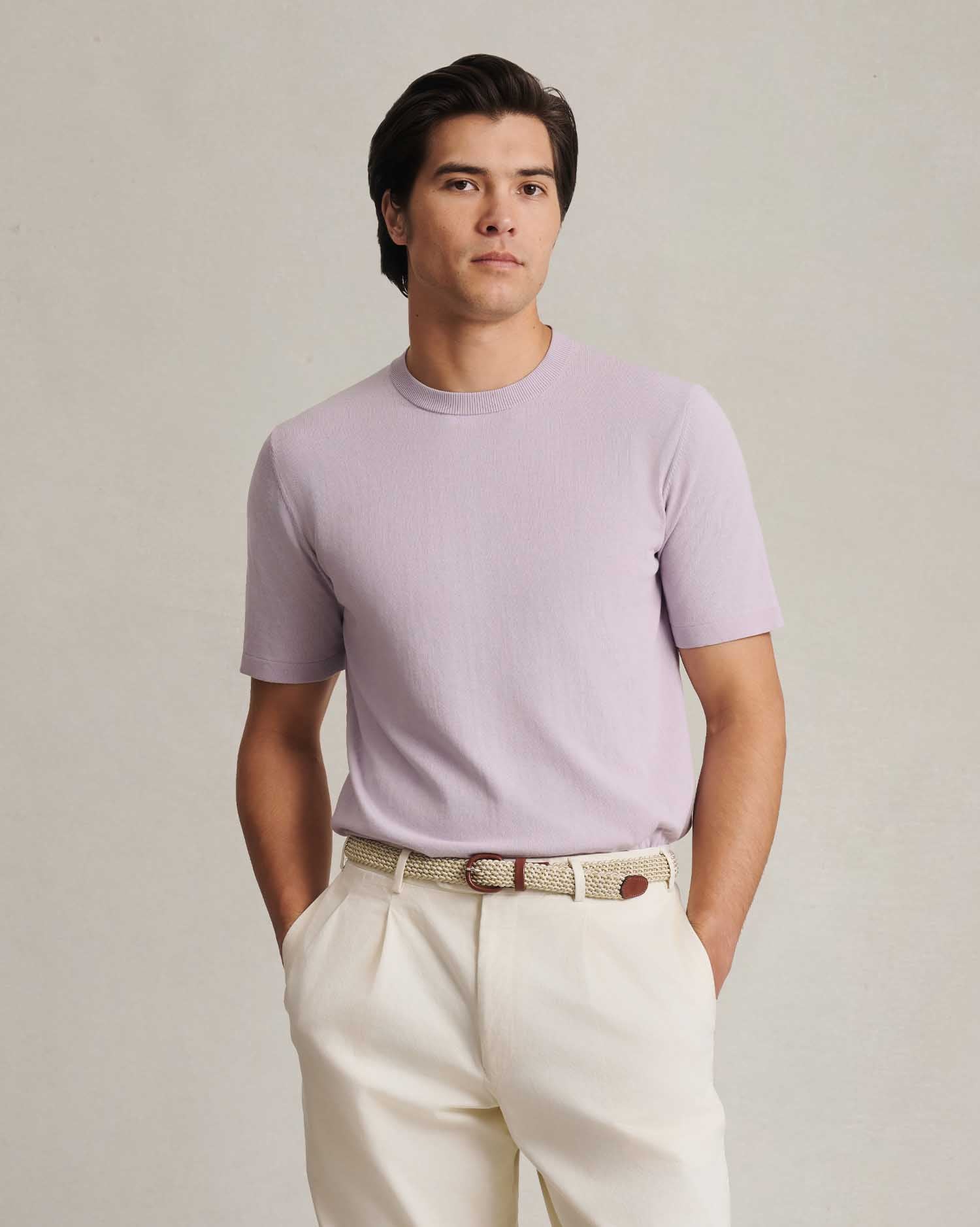Ice Cotton Tee - Lavender