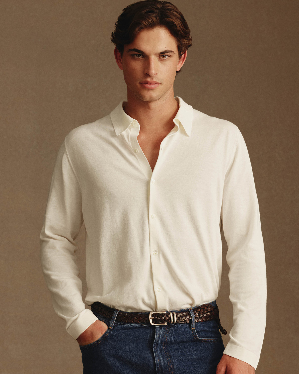 Ice Cotton Shirt - Off White