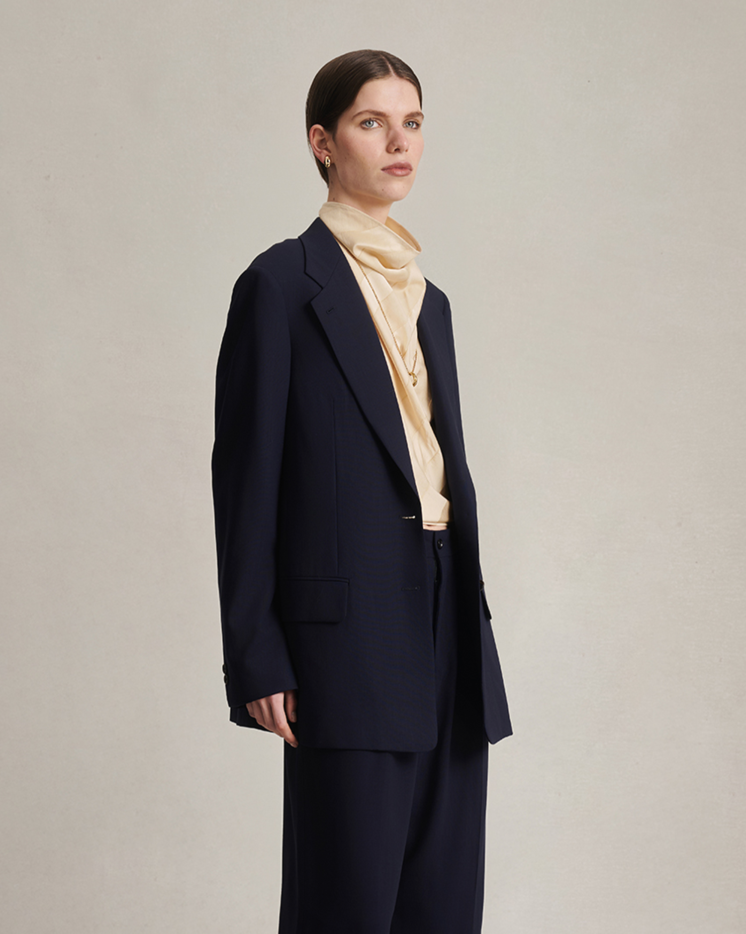 Ava Blazer - Navy