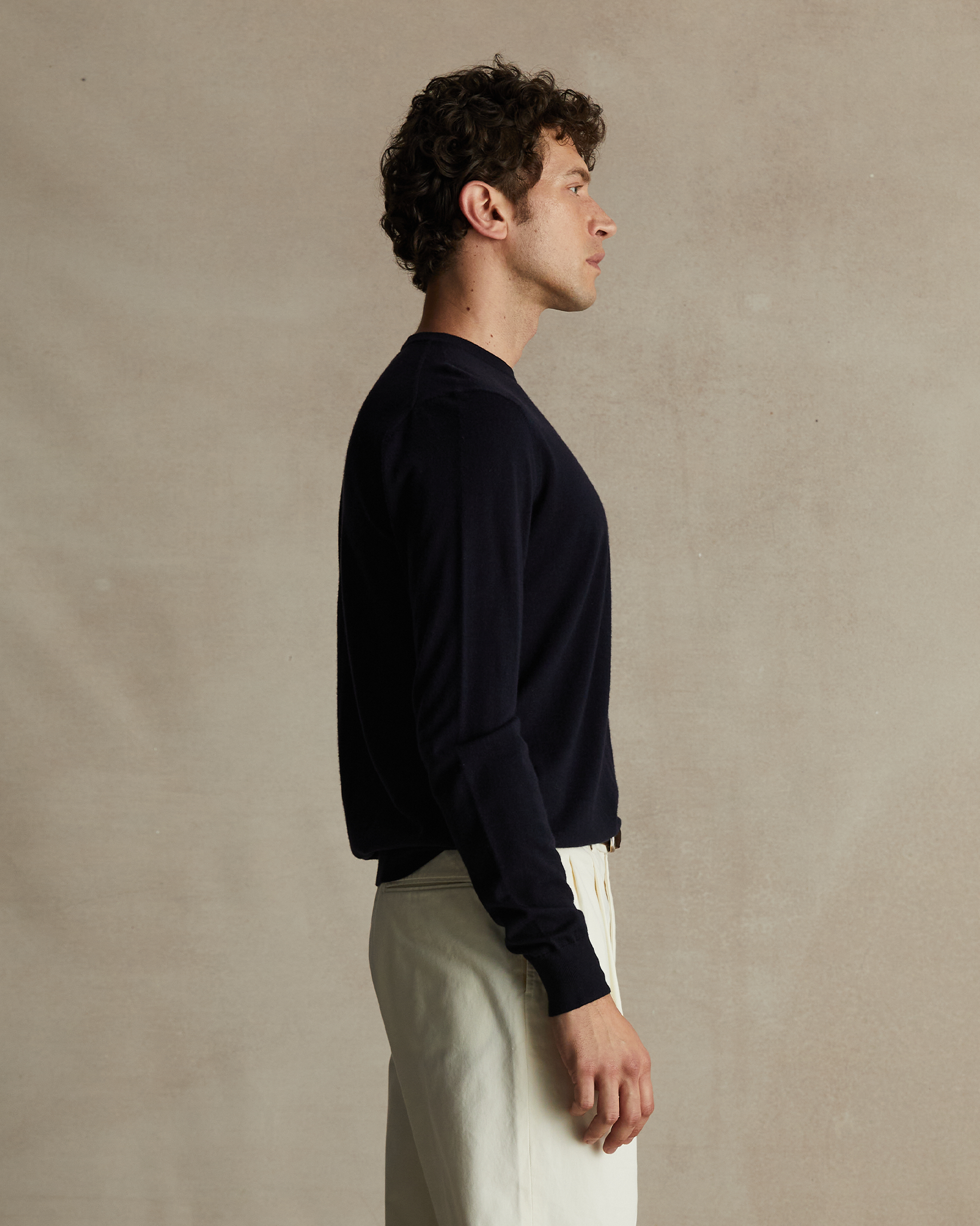 Navy Merino Sweater