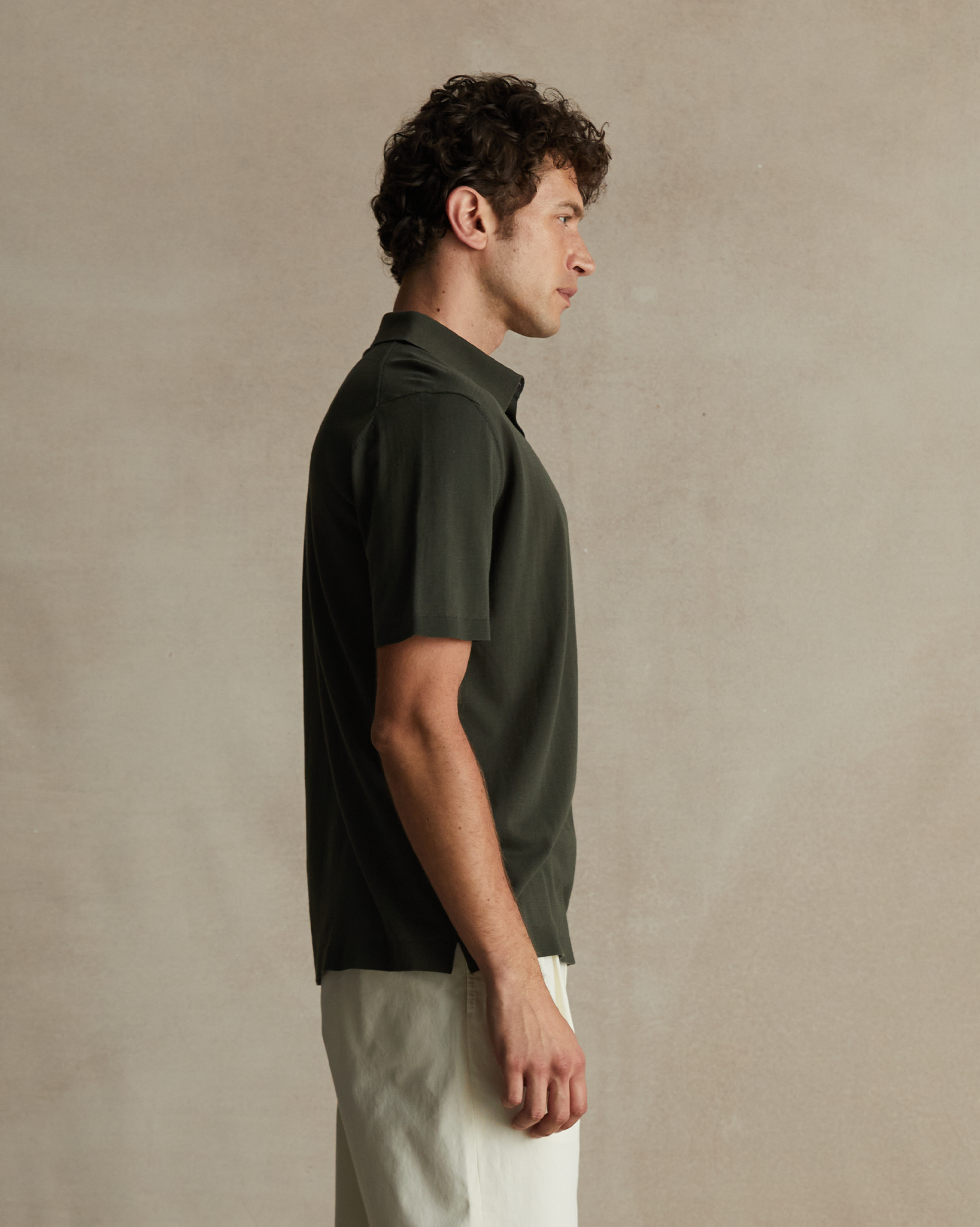 Ice Cotton Polo - Green