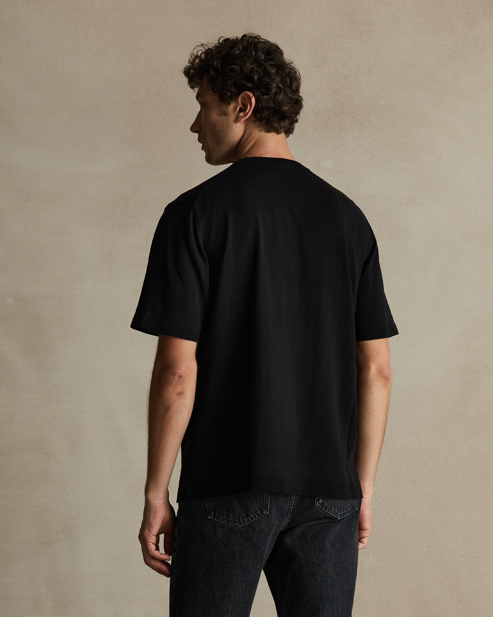 Ice Cotton Tee - Black