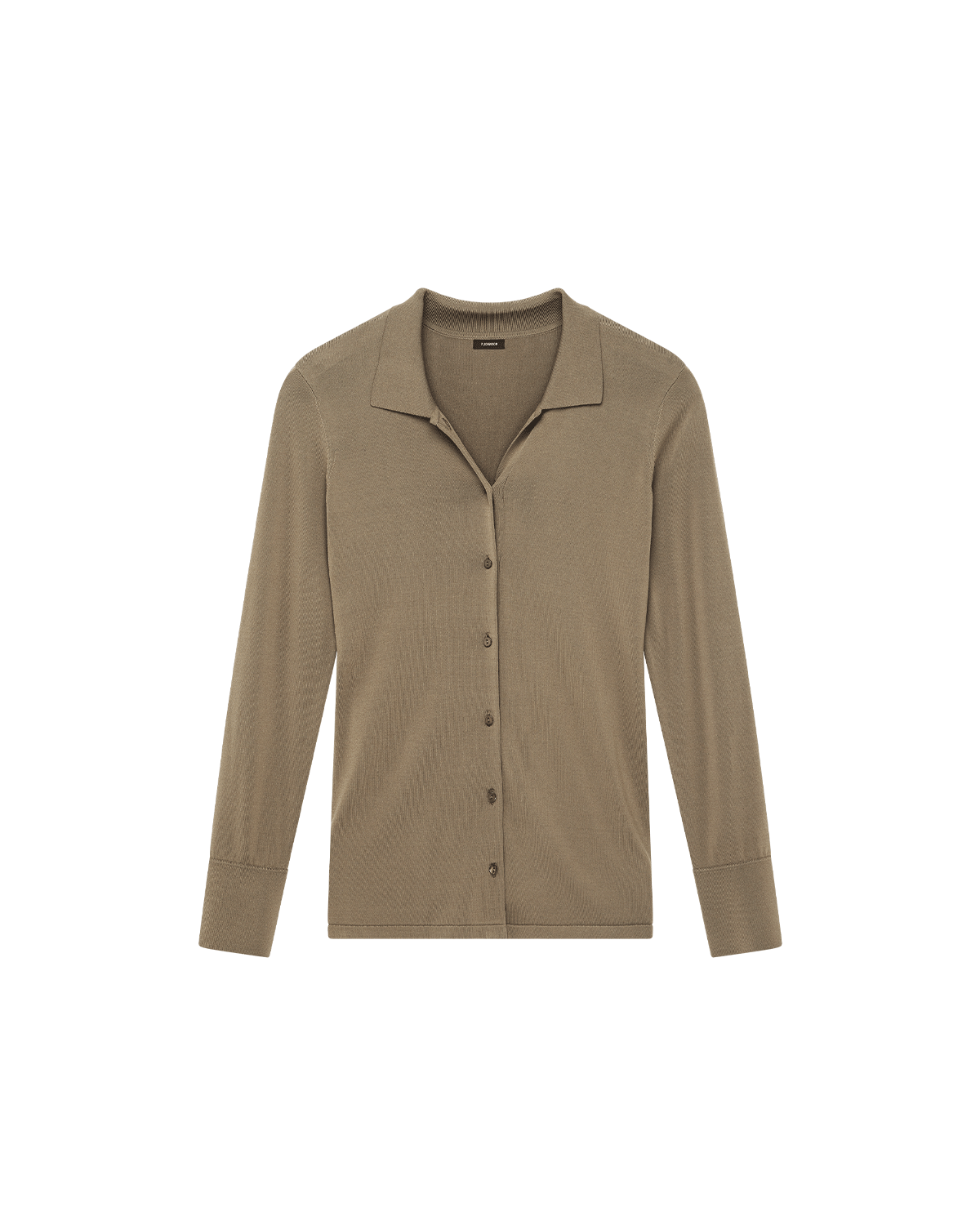 Natalie Knit Shirt - Taupe