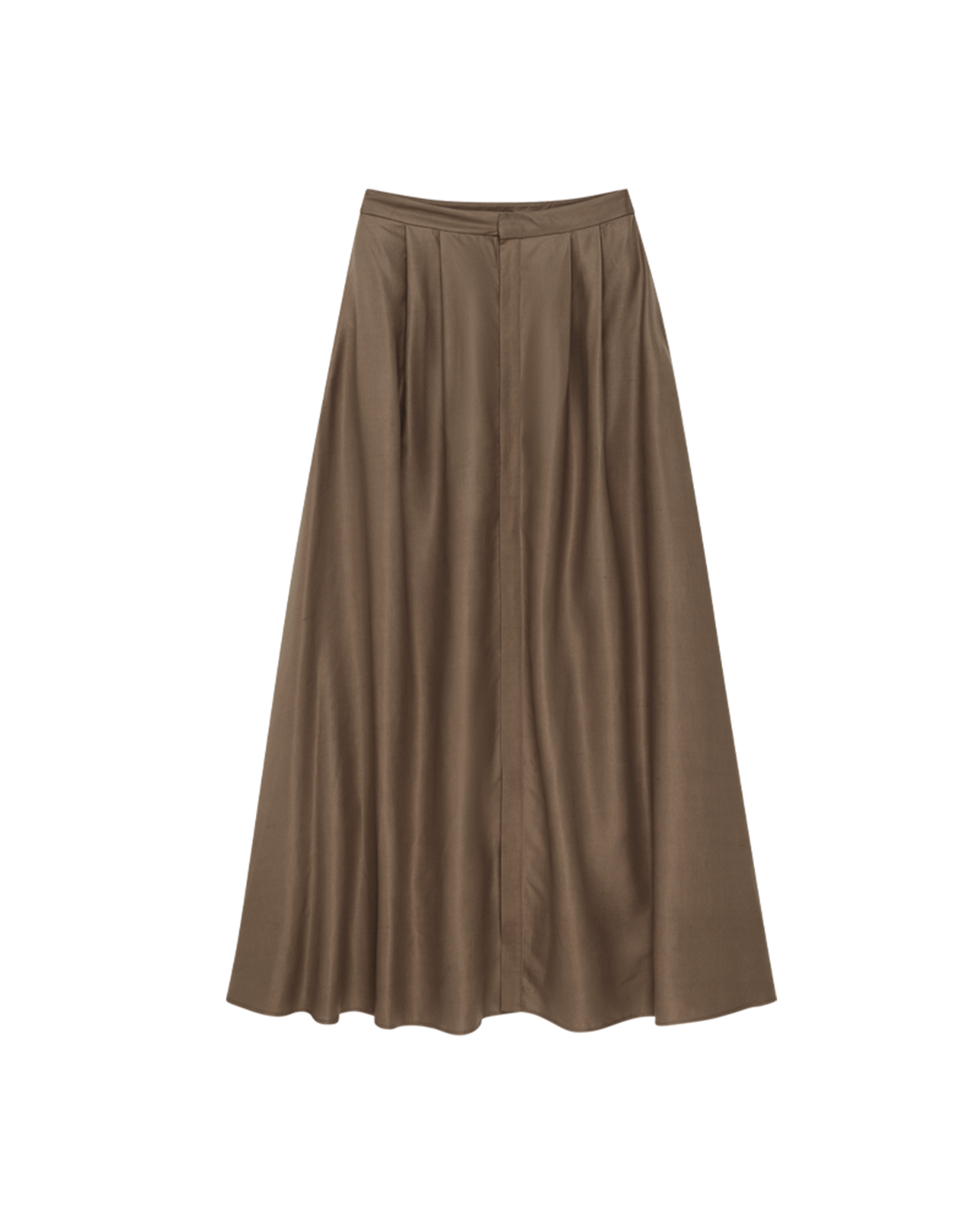 Kahlo Skirt - Taupe Dupioni