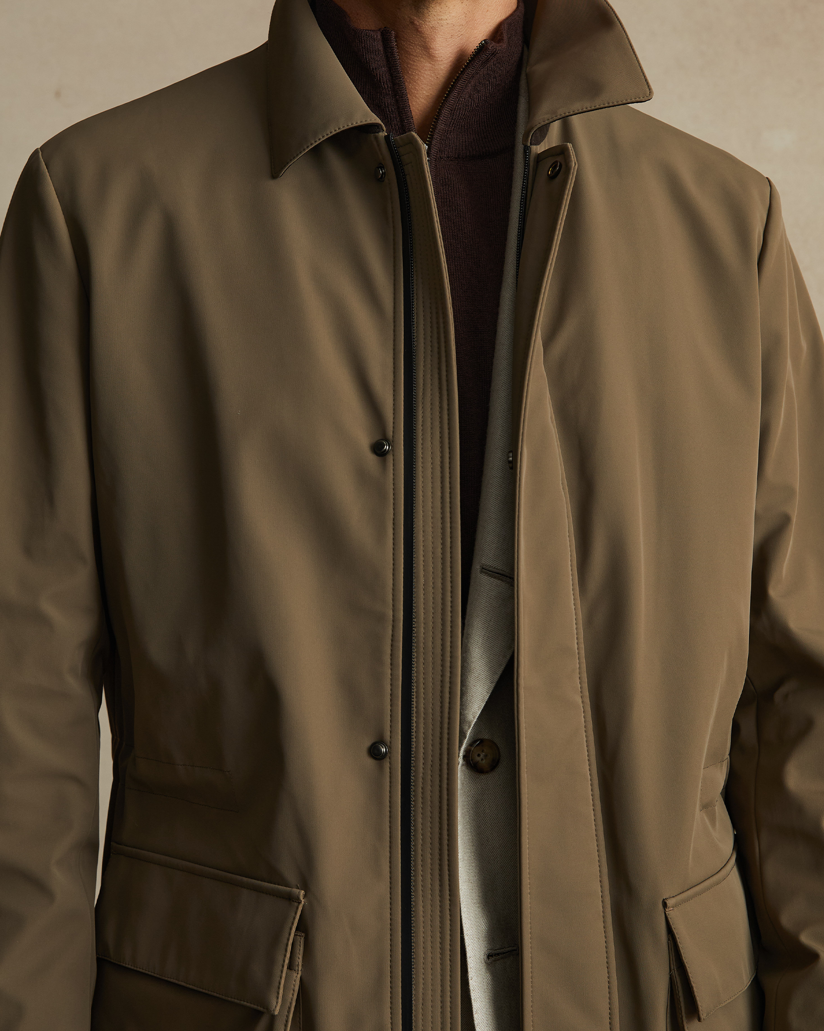 Technical Field Jacket - Khaki