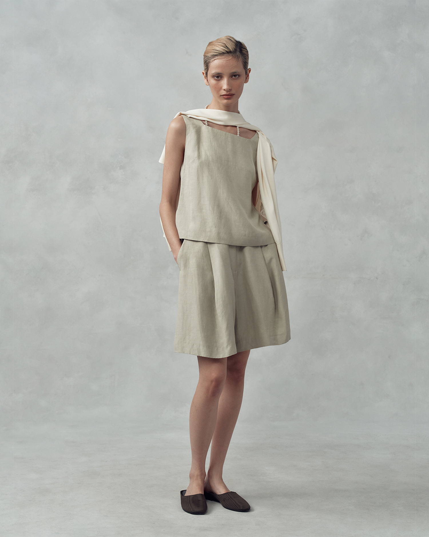 Colette Tunic - Greige