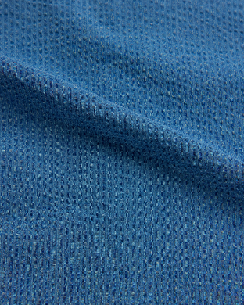Lamu Shirt - Bleached Indigo