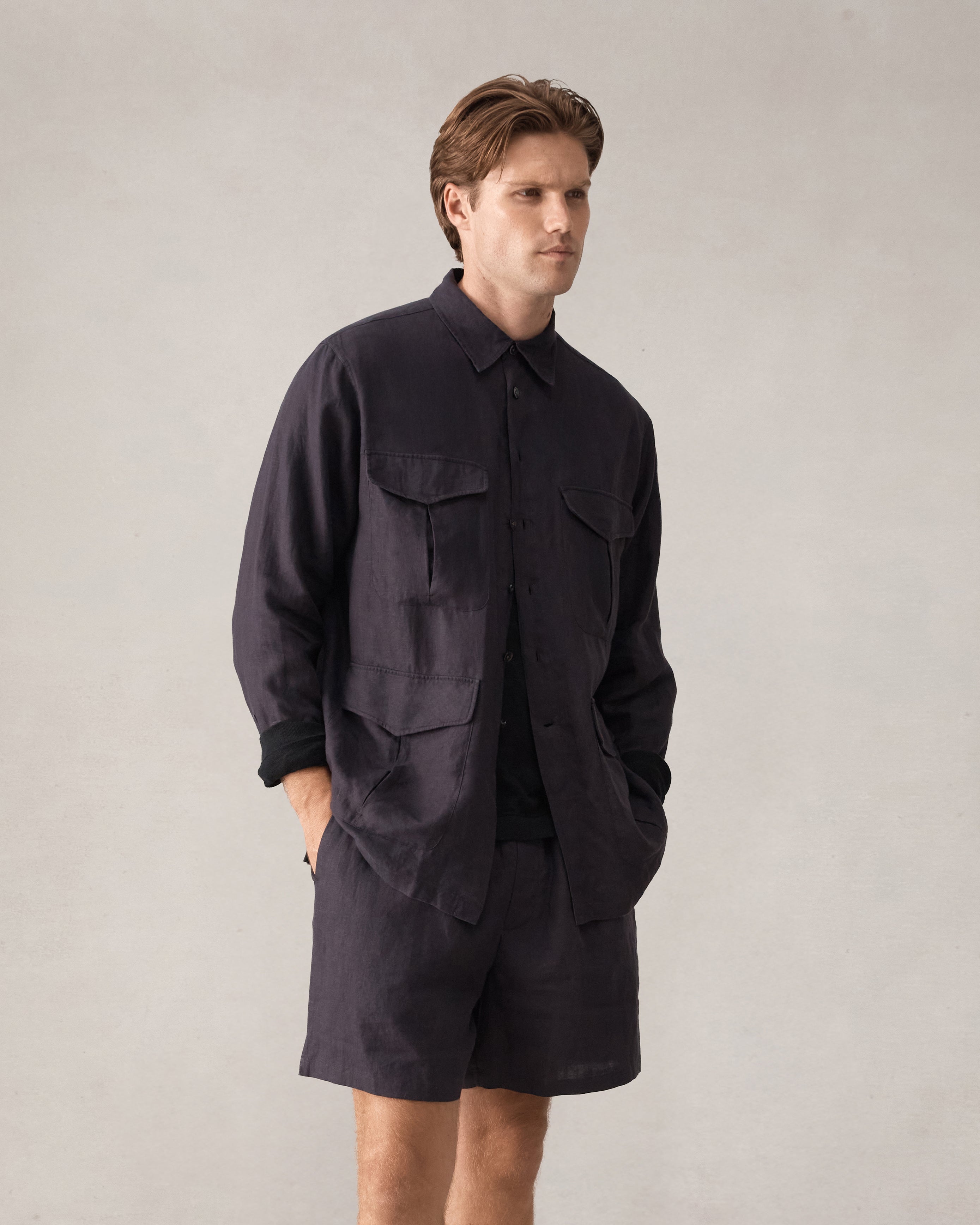 Lamu Shirt - Chocolate