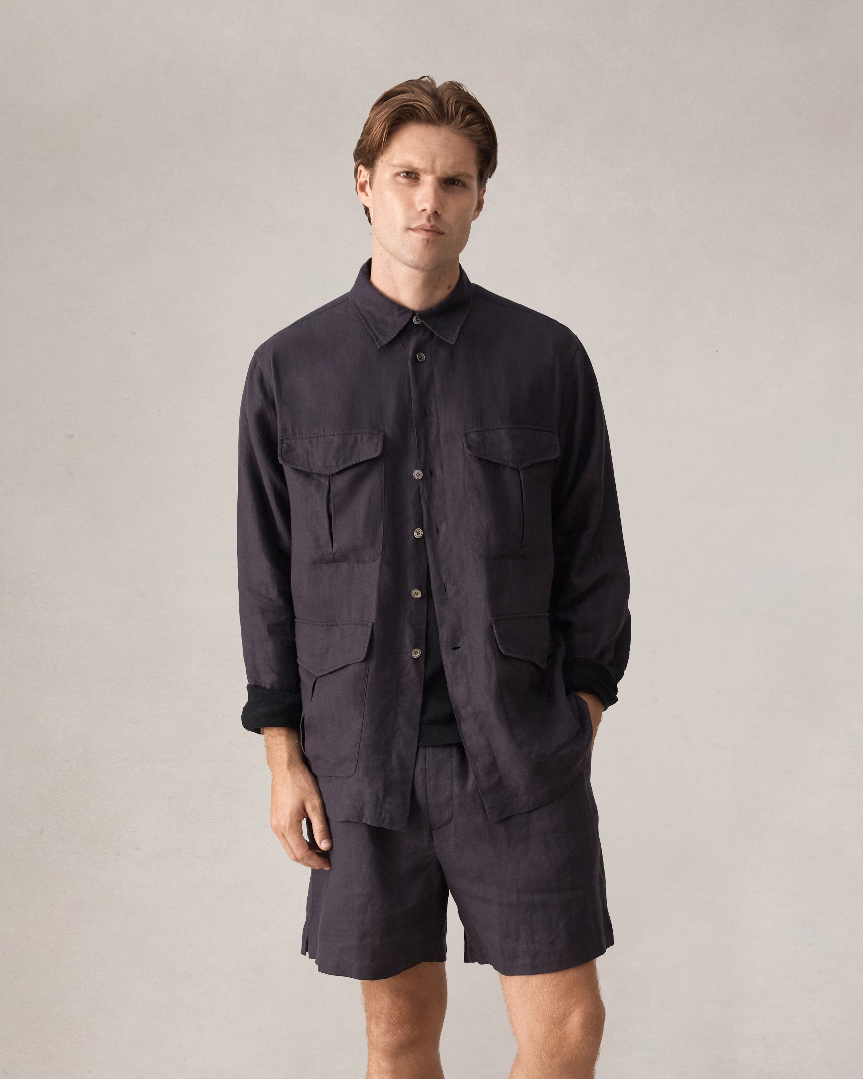 Lamu Shirt - Chocolate