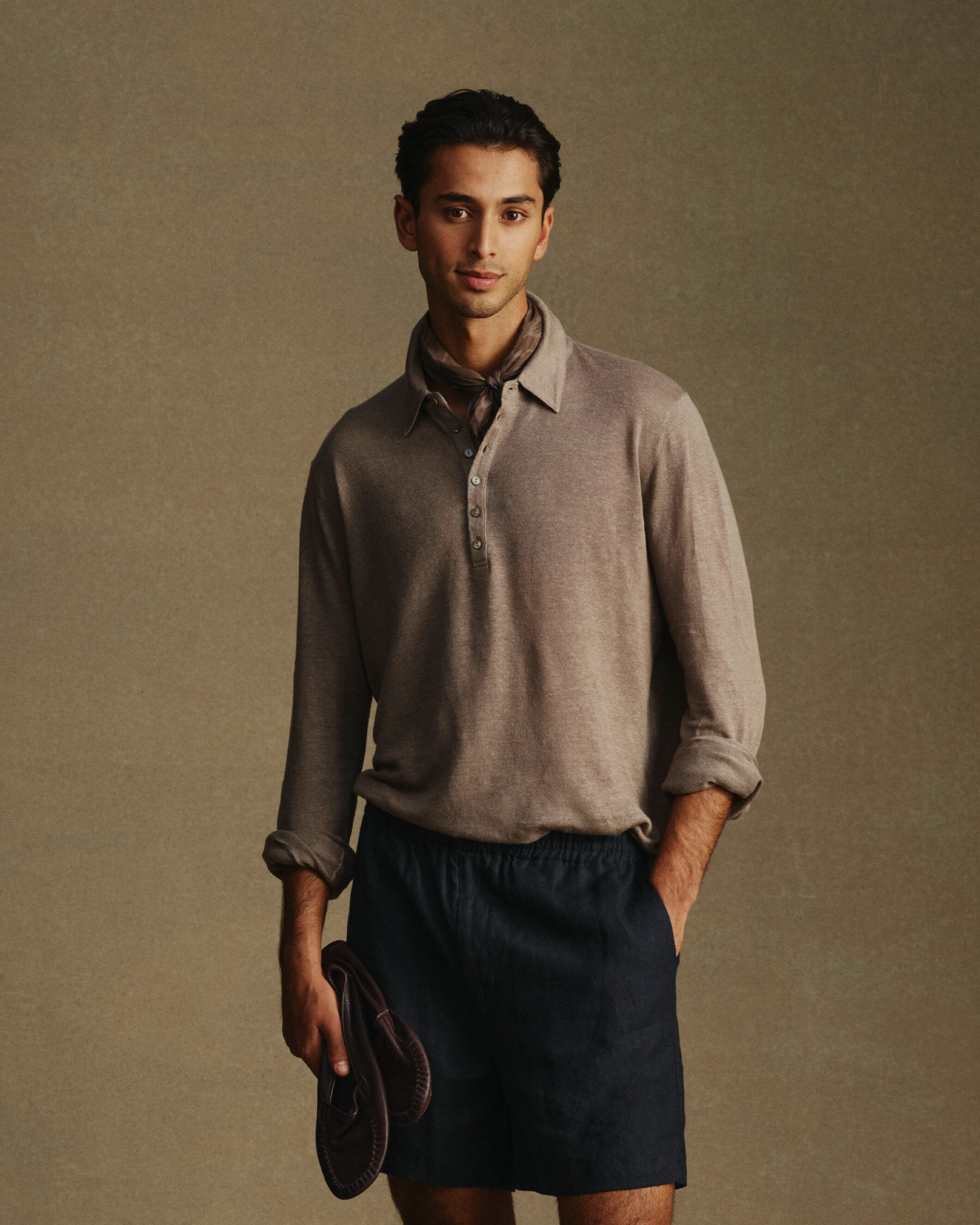 Linen Polo - Donkey