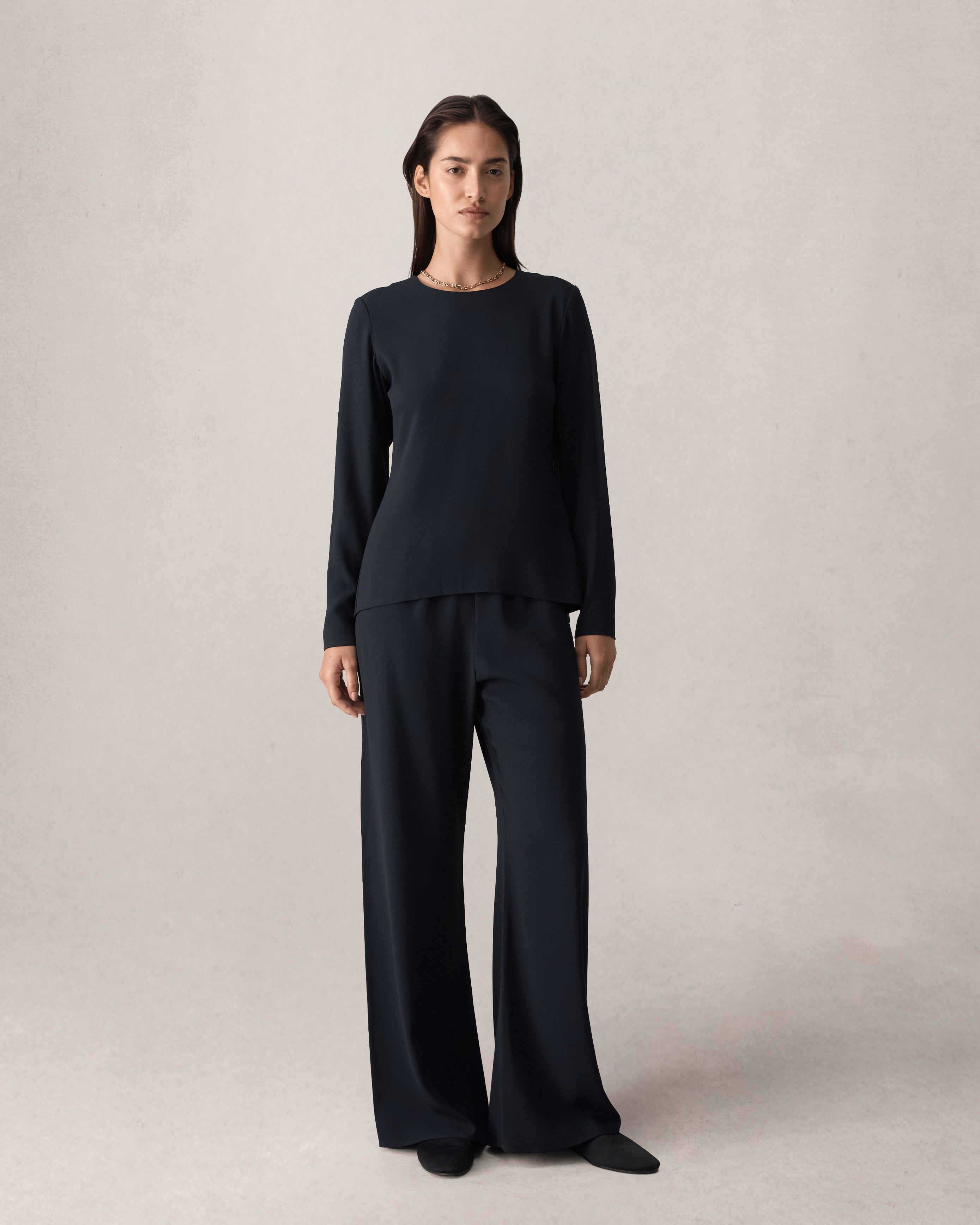 New Marella Trousers - Navy