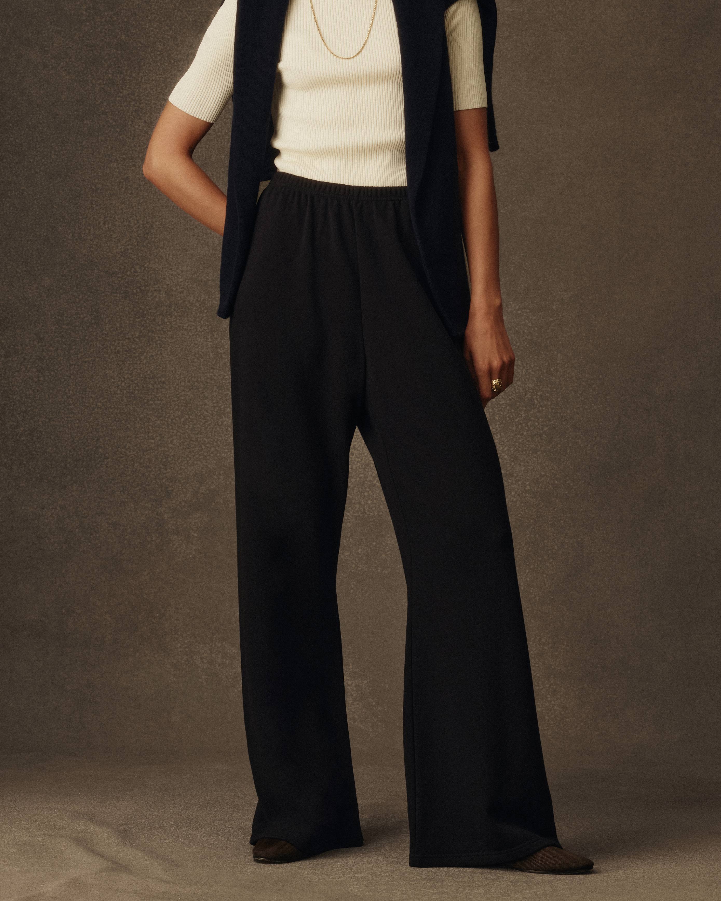 New Marella Trouser - Navy Terry