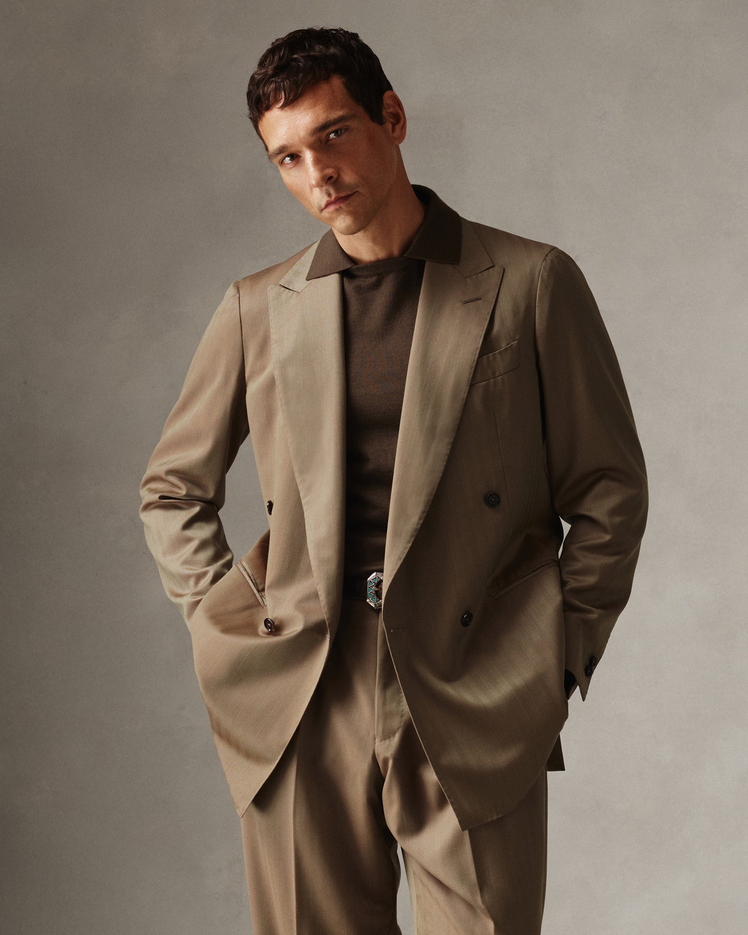 Merino Crewlo - Moss