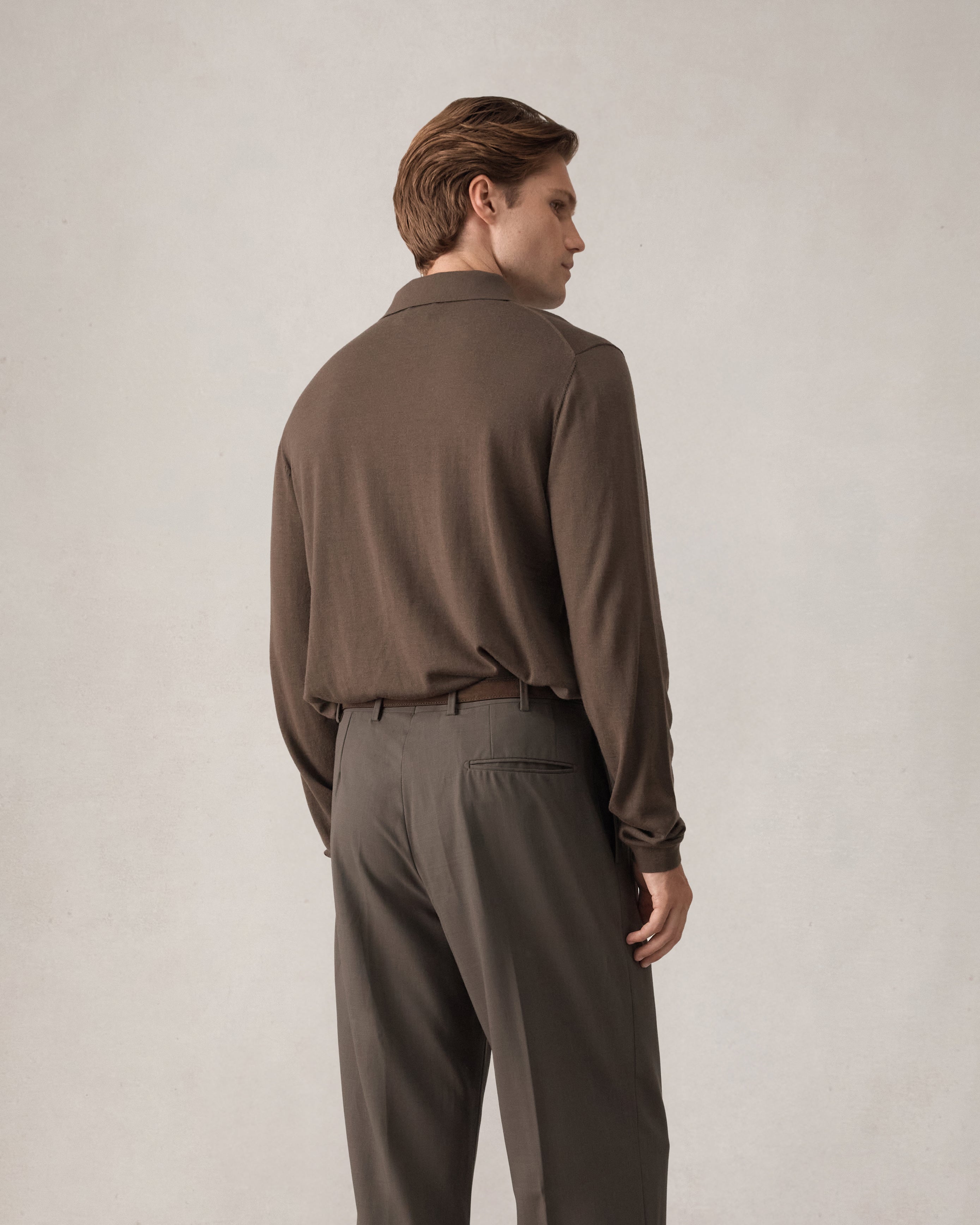 Merino Crewlo - Moss