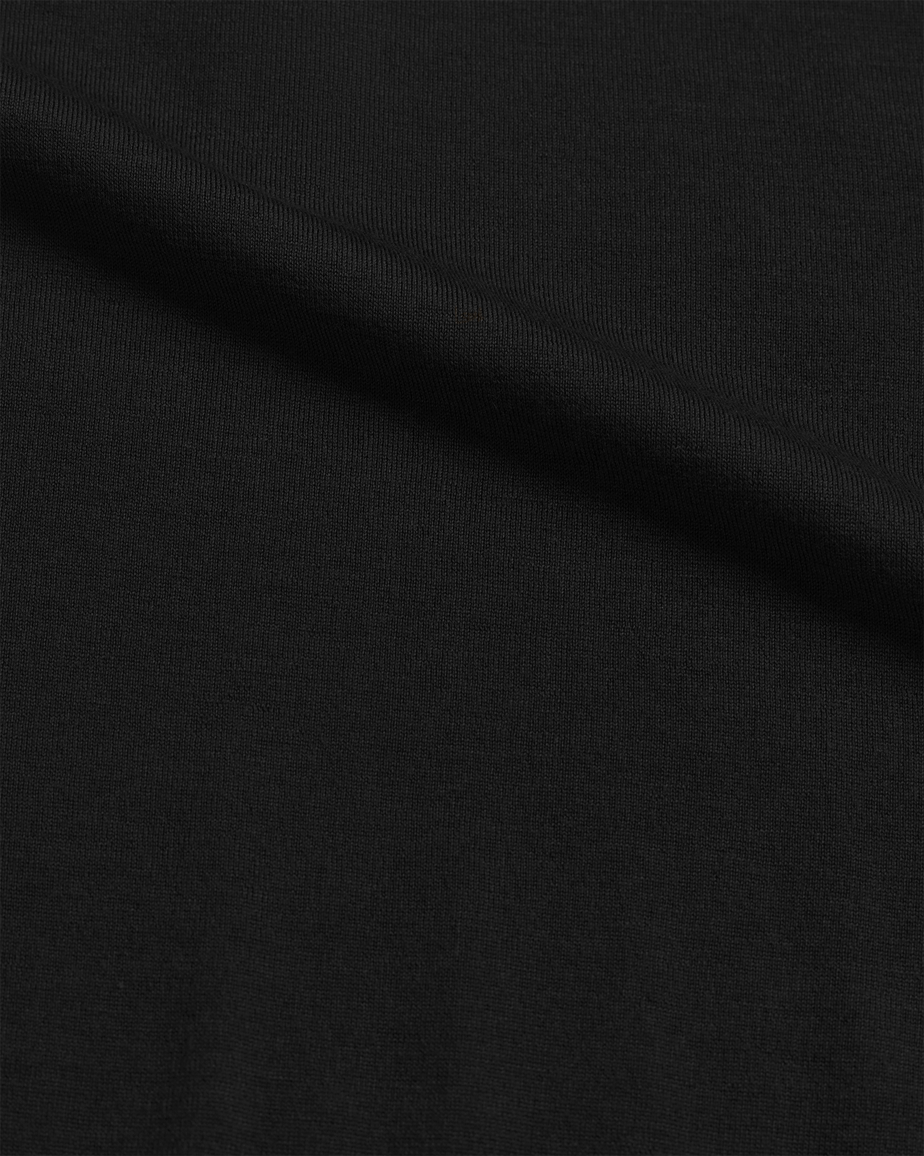 Merino Polo - Black